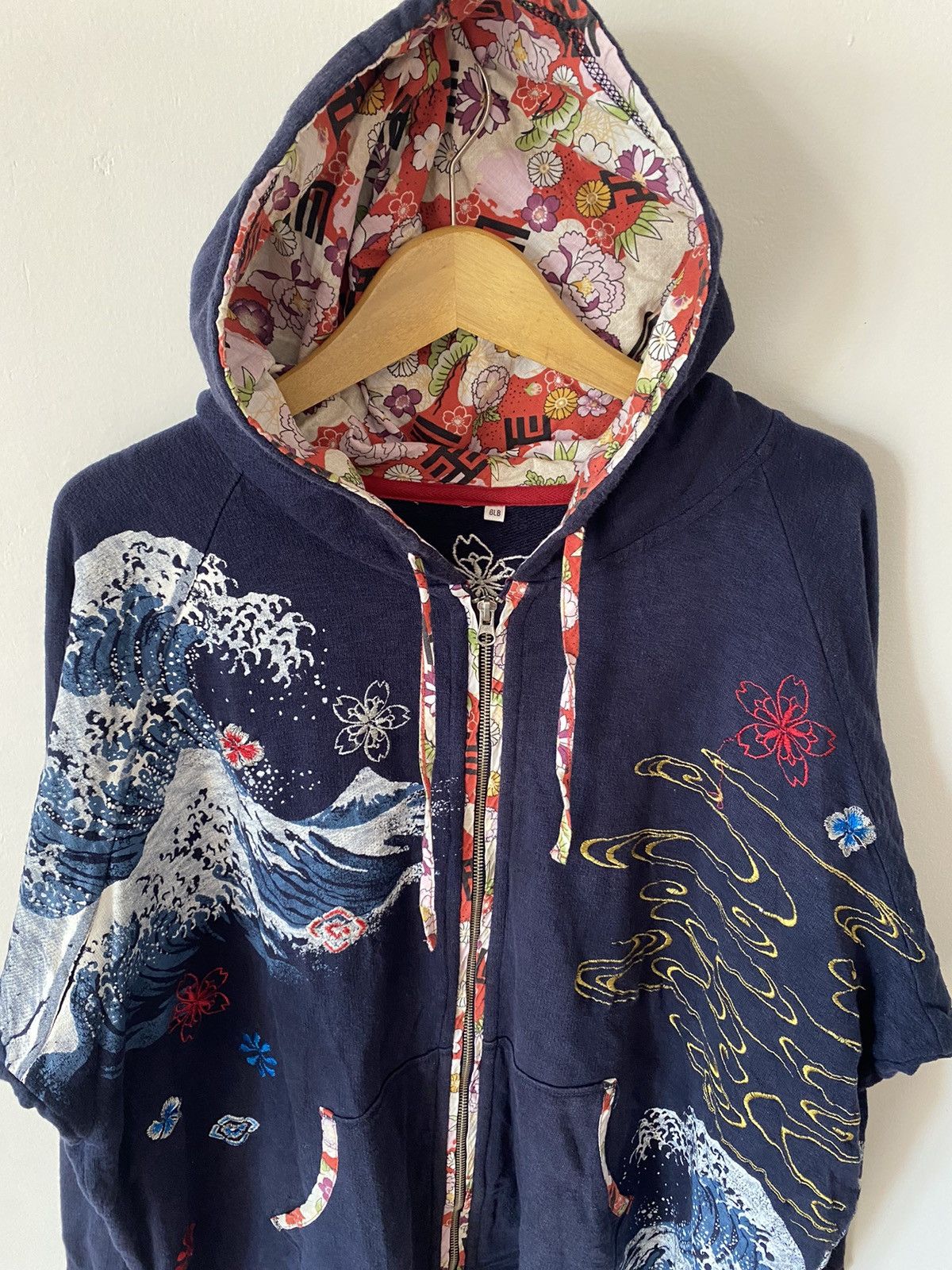 Japanese Brand × Vintage Sukajan Embroidered Hoodies Size US XXL / EU 58 / 5 - 7 Thumbnail