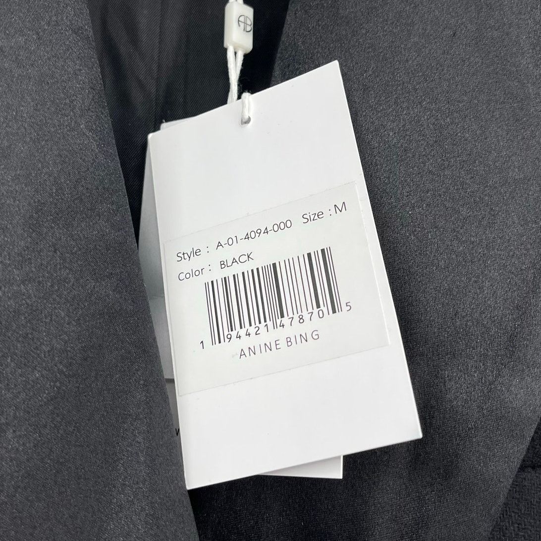 Anine Bing Anine Bing | NWT Selena Coat Black Wool Overcoat M Size M / US 6-8 / IT 42-44 - 7 Thumbnail