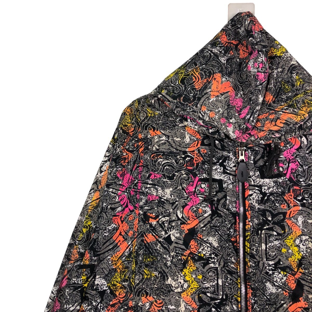 Hysteric Glamour 🔥Vintage Cropped Zipper Bomber Jacket Creation Cube Rare Size US L / EU 52-54 / 3 - 7 Thumbnail