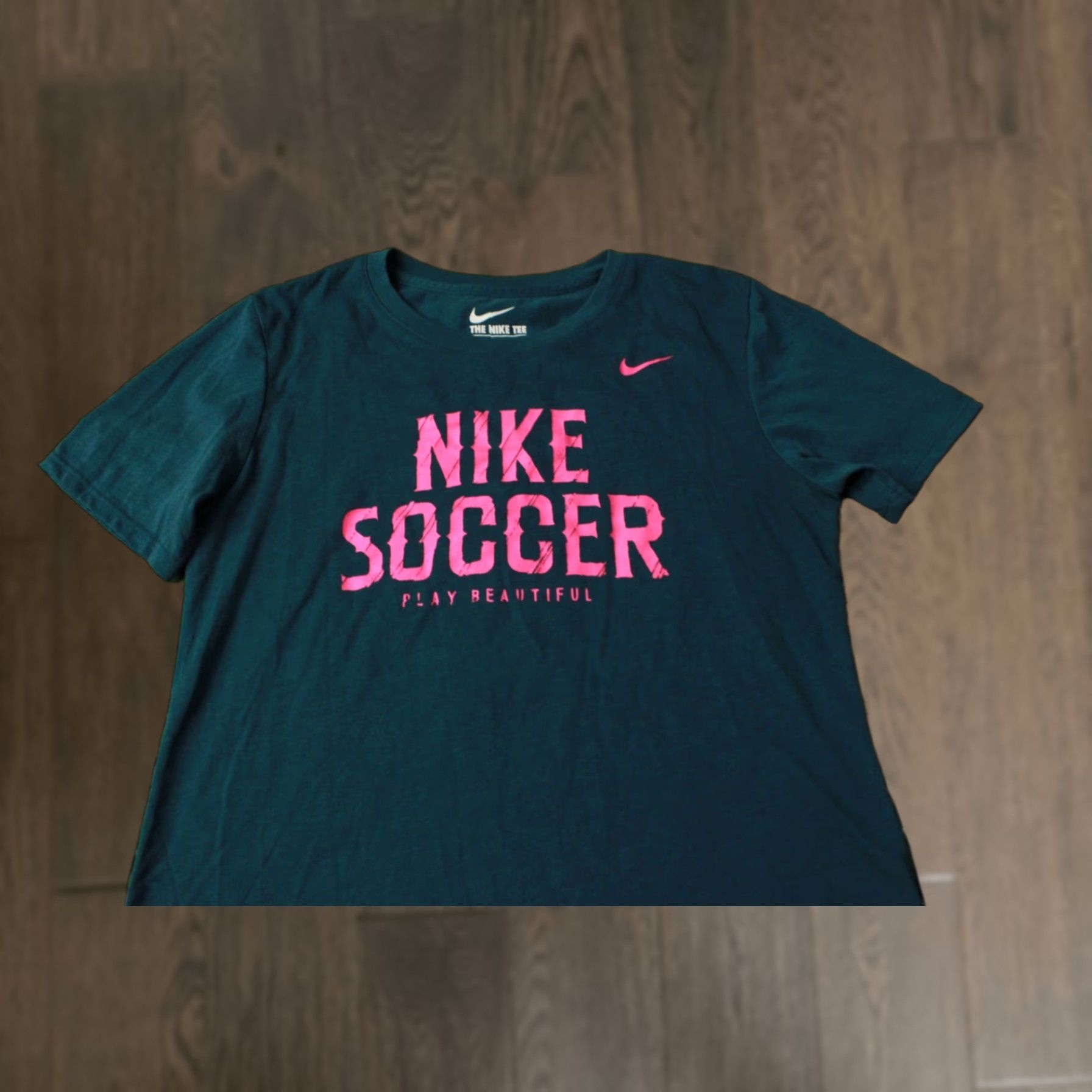 Nike NIKE SOCCER 2015 WOMEN SHIRT Dri-Fit JERSEY T-Shirt SIZE S GREEN Size S / US 4 / IT 40 - 1 Thumbnail