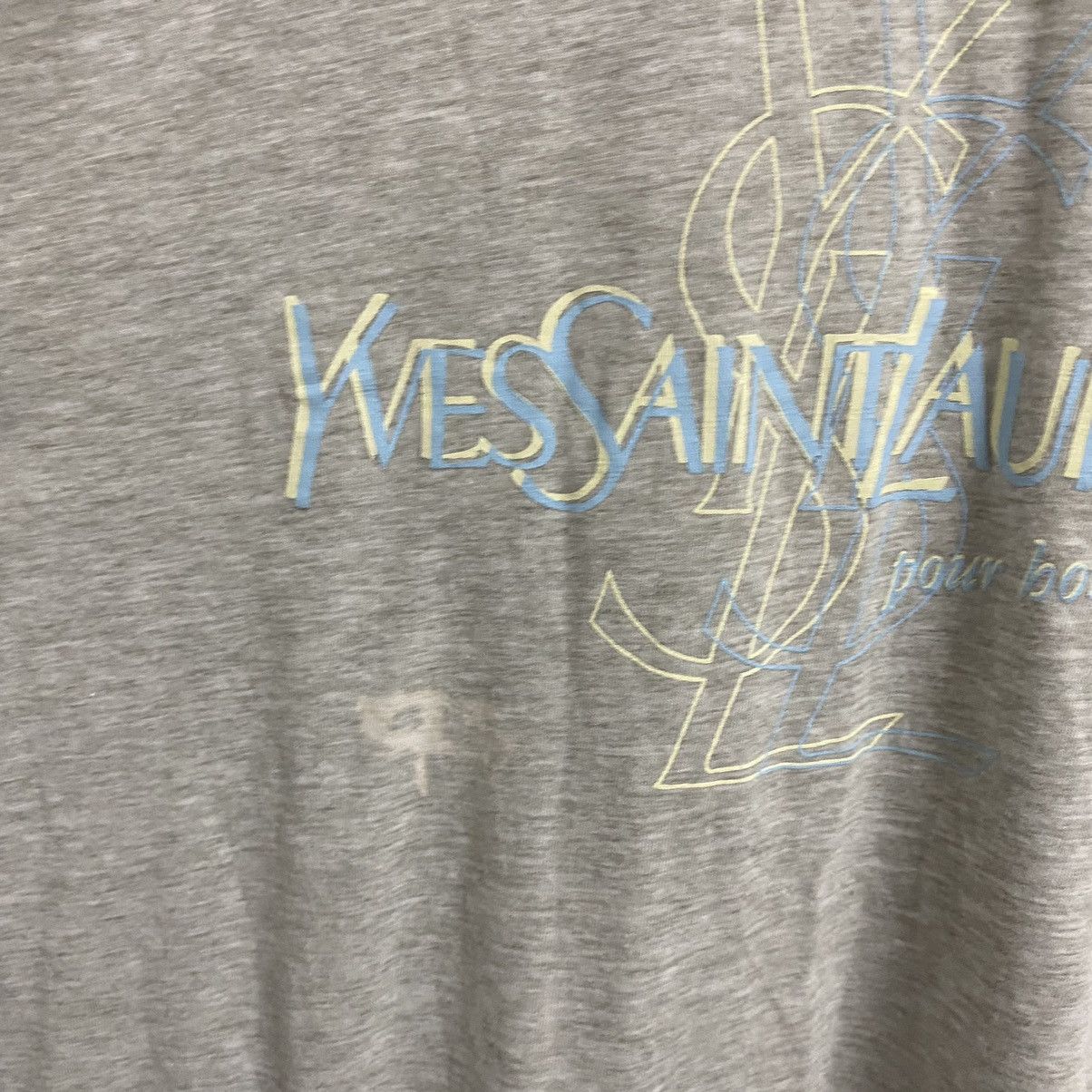 Yves Saint Laurent VINTAGE YSL YVES SAINT LAUREN T-SHIRT Size US XL / EU 56 / 4 - 4 Thumbnail