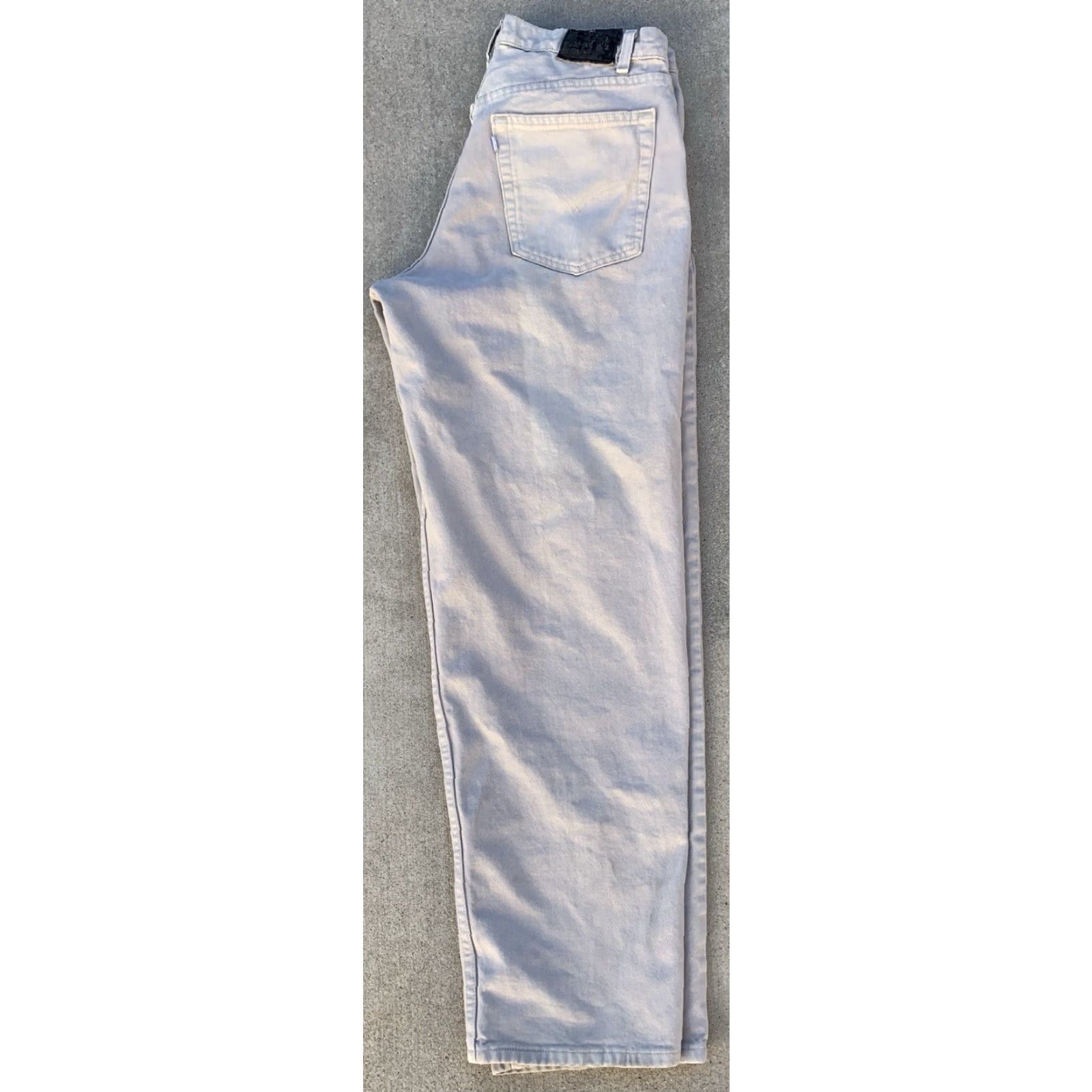 Vintage VINTAGE Levi’s silverTab Baggy Jeans Beige W 36 L 34 Made In USA Size US 36 / EU 52 - 7 Thumbnail