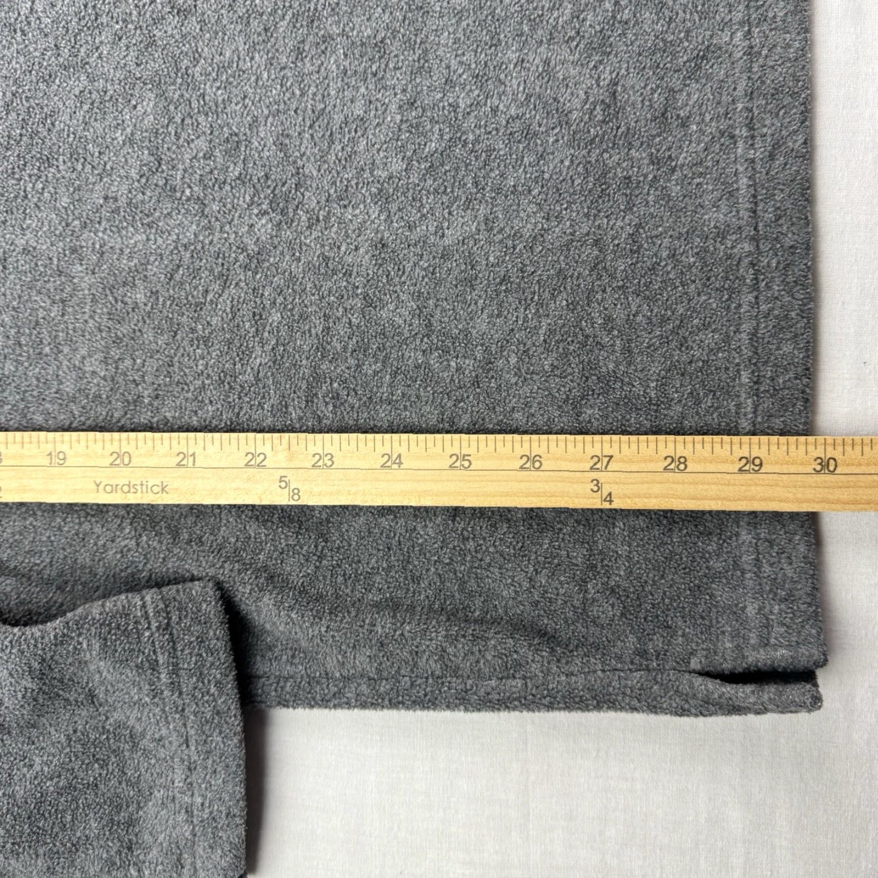 Point Zero VINTAGE Point Zero Fleece Jacket Quarter Zip Adult Large Gray Pockets 90s Y2K Punk Mens Size US L / EU 52-54 / 3 - 6 Thumbnail