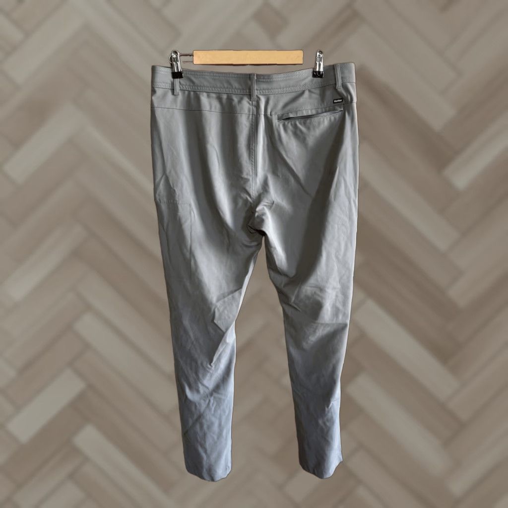 Hurley Hurley Mens Athletic Chino Pants Casual Gray 32 x 34 Regular Inseam 34 Mens Pants Size US 32 / EU 48 - 1 Thumbnail