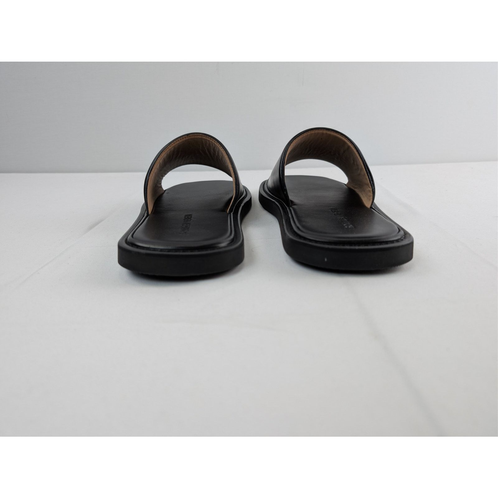 Bottega Veneta o1rshd1 Leather Sandals Slippers in Black Size US 9 / EU 42 - 11 Thumbnail