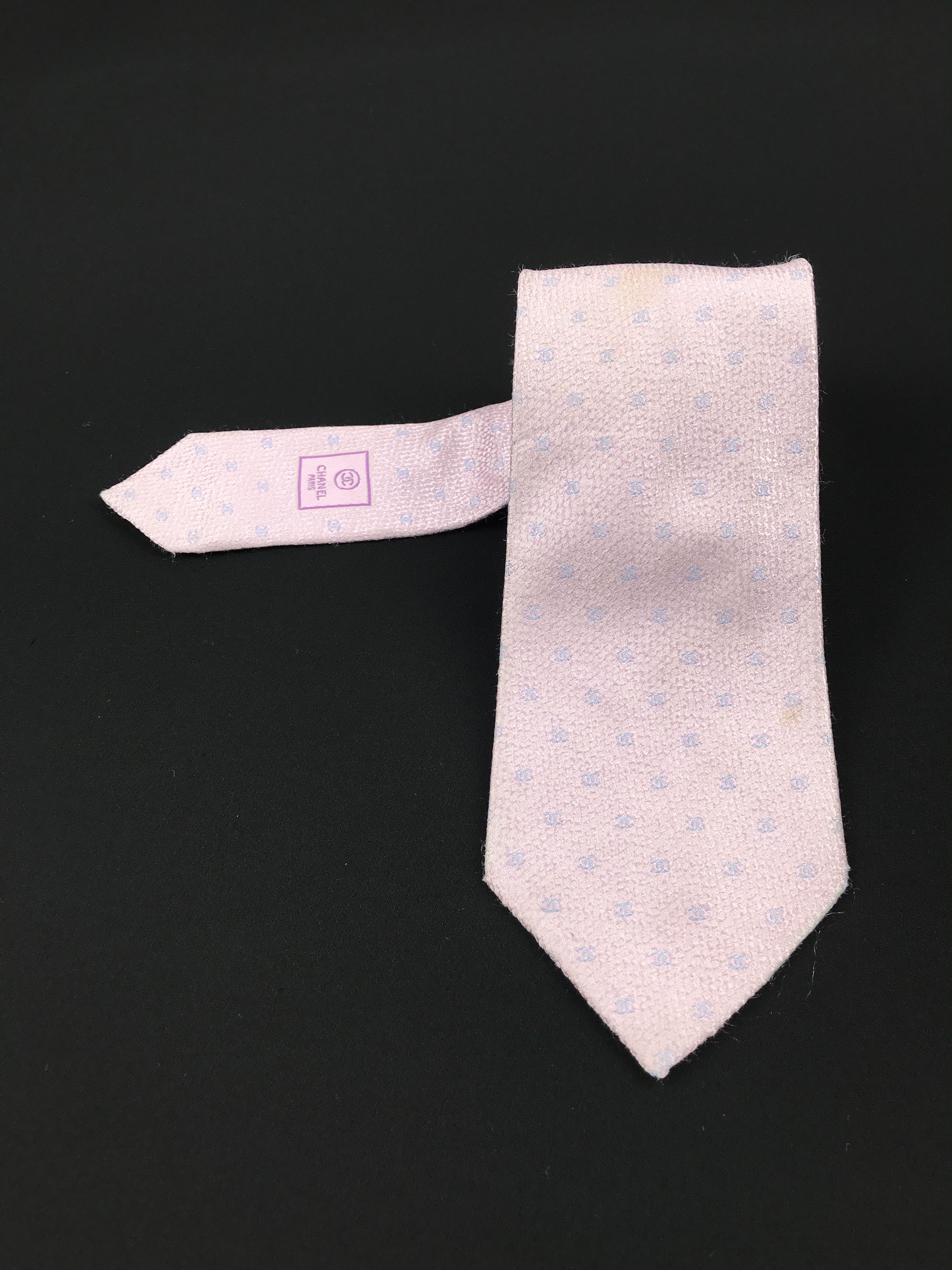 Vintage Chanel Silk Necktie