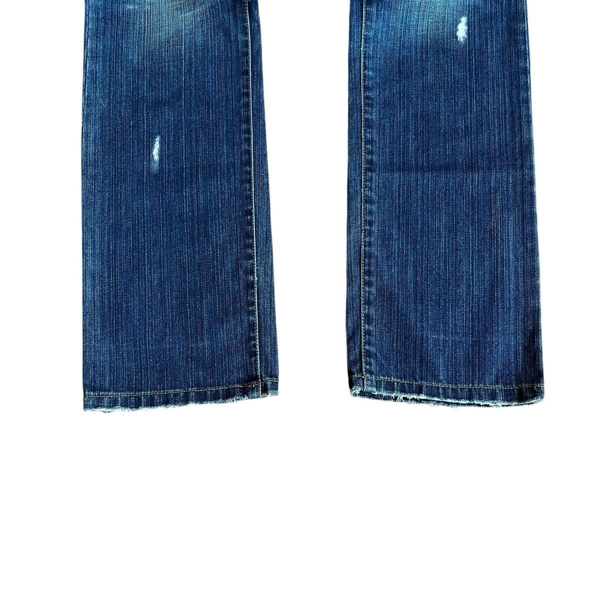 Tornado Mart Y2K Double Waist Studded Jeans By Double Bless Size US 33 - 5 Thumbnail