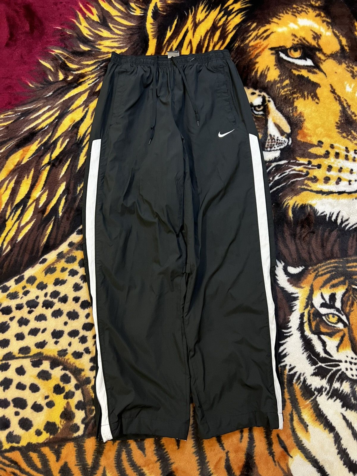 Nike × Vintage NIKE Air-Vent Check Track-Pants Size US 34 / EU 50 - 1 Thumbnail