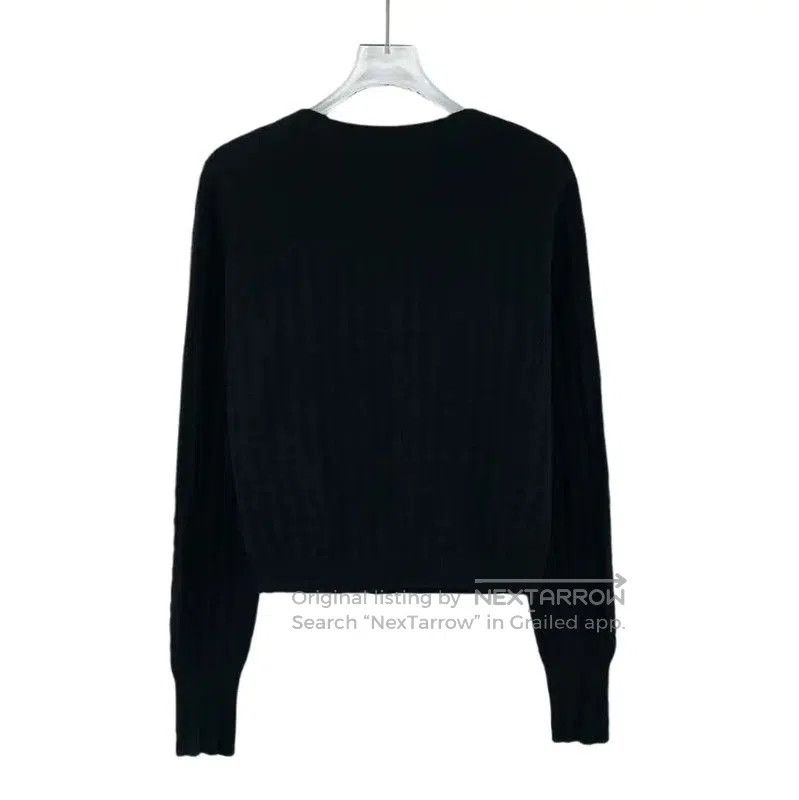 Chanel Chanel Black Cashmere Women's Cardigan . Size XXS / US 00 / IT 34 - 2 Thumbnail
