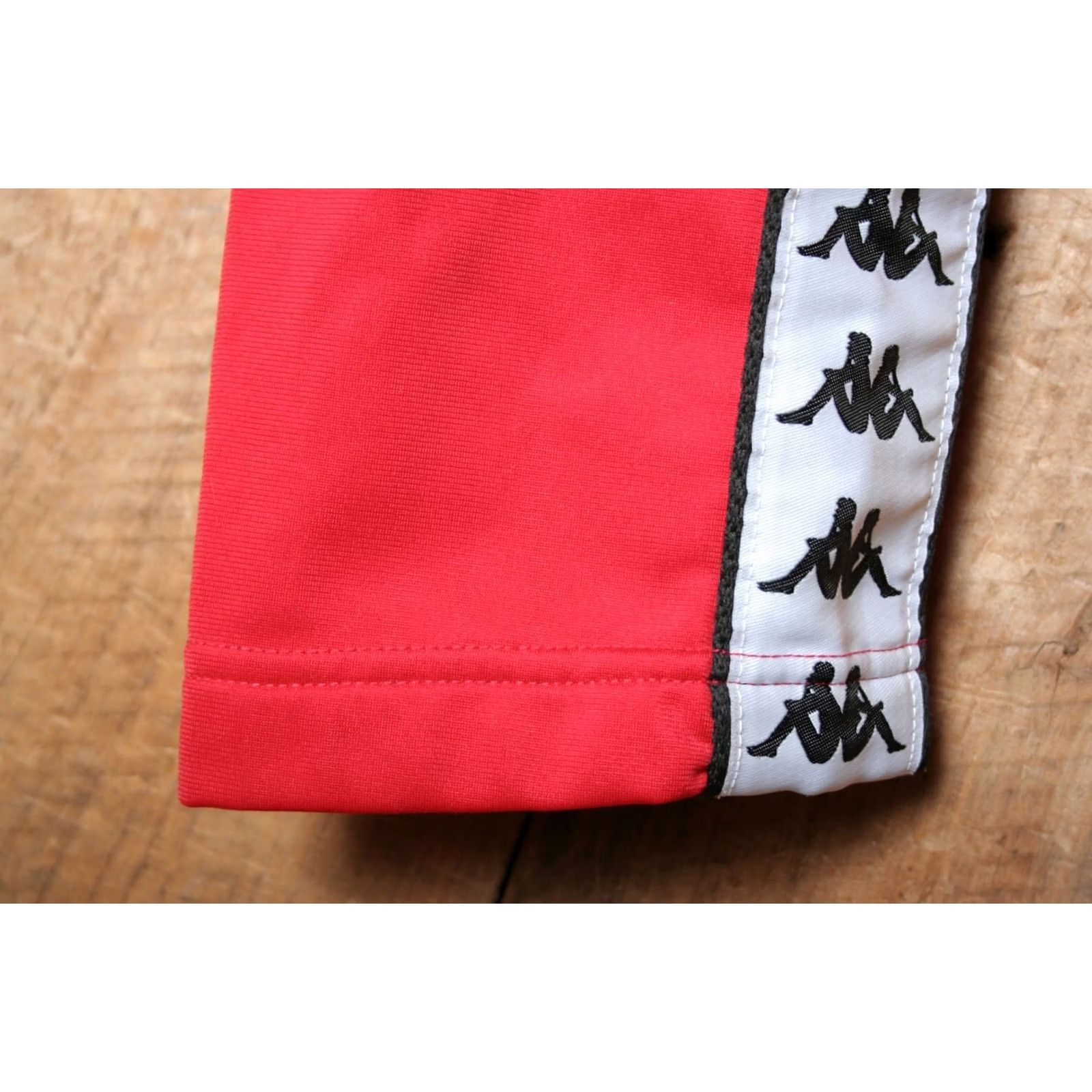 Kappa VINTAGE Kappa Sport Trousers Red Soccer Track Pants Sz. S Unisex Adults Regular Inseam 31" Polyester Drawstring Athletic Pants Size US 29 - 6 Thumbnail
