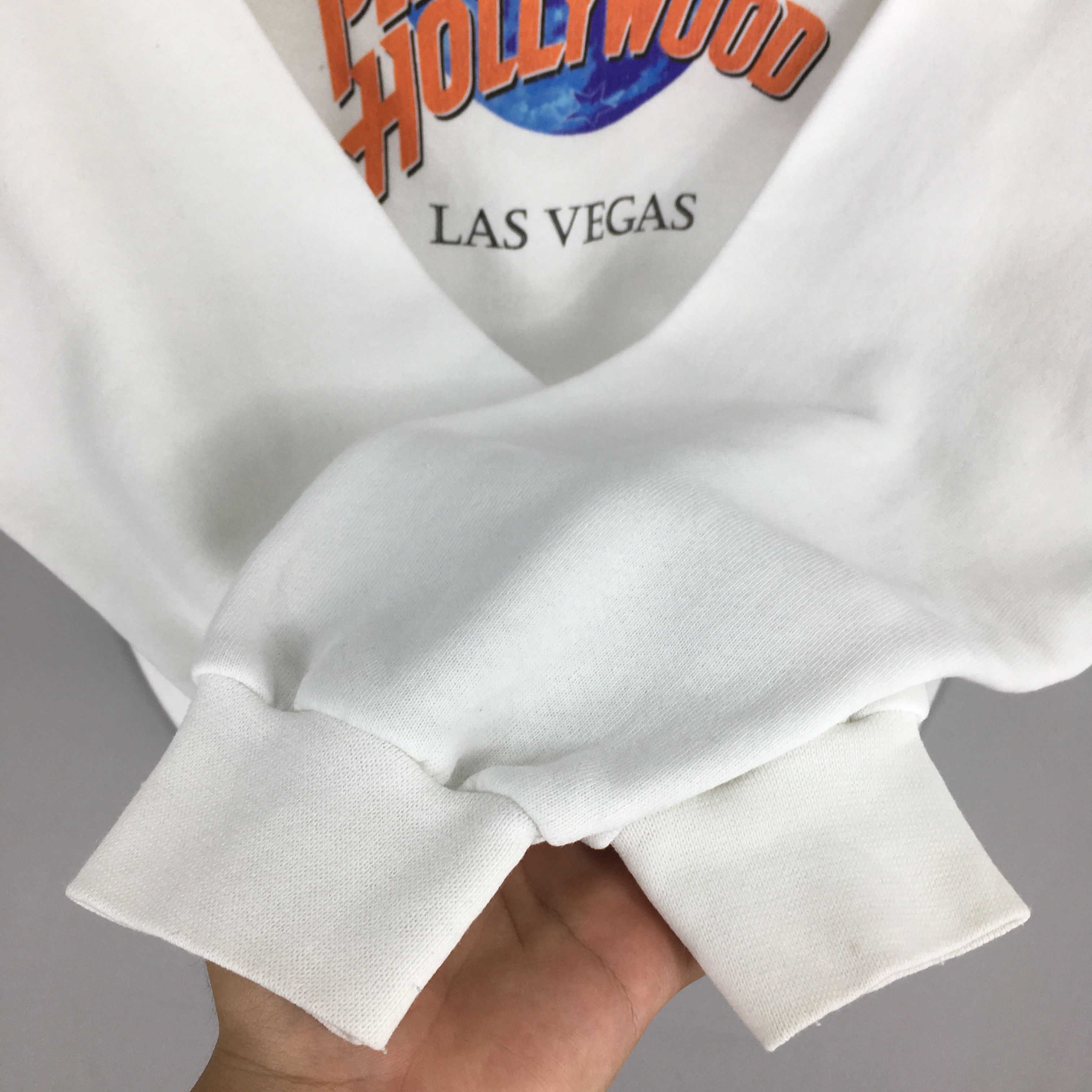 Planet Hollywood × Vintage Vintage 90's Planet Hollywood Las Vegas Sweatshirt Small Size US S / EU 44-46 / 1 - 4 Thumbnail