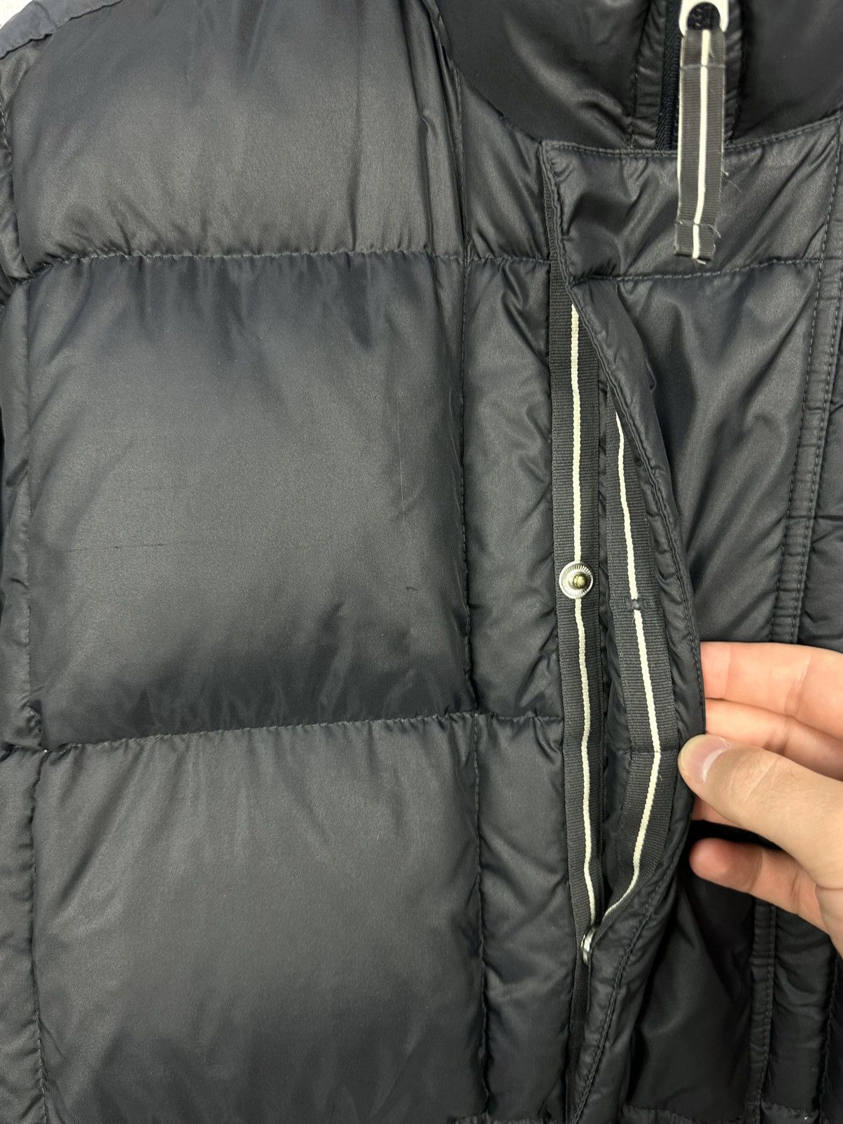 Nike × Vintage Vintage Nike Puffer Quilted Black Down Jacket Size US XL / EU 56 / 4 - 6 Thumbnail