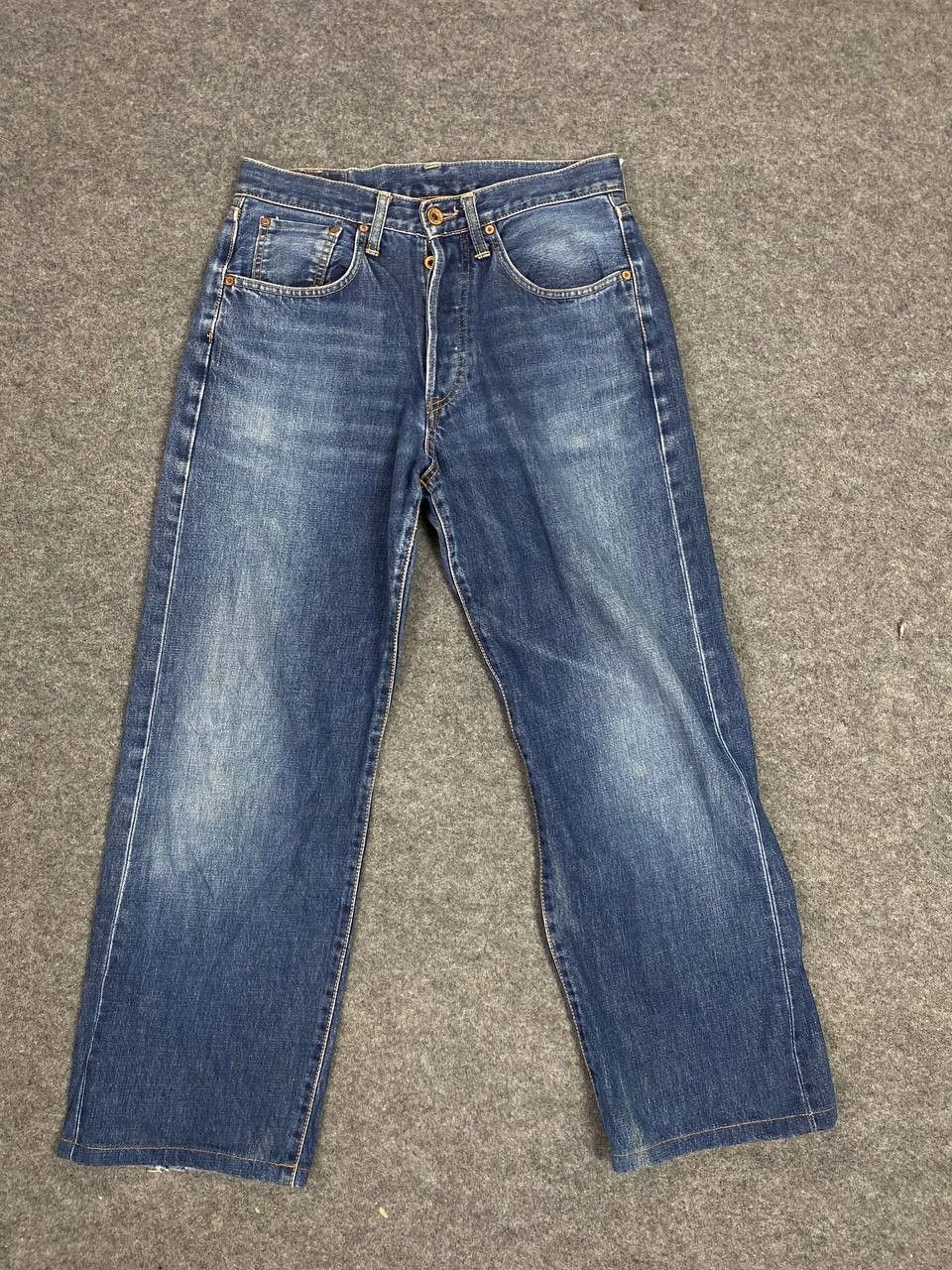 Edwin vintage edwin 505 selvedge denim nice design Size US 31 - 6 Thumbnail