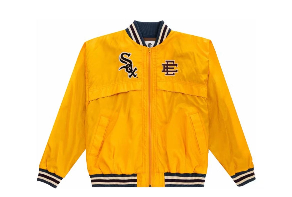 Eric Emanuel × MLB White Sox x Eric Emanuel MLB Nylon Yellow windbreaker large Size US L / EU 52-54 / 3 - 1 Thumbnail
