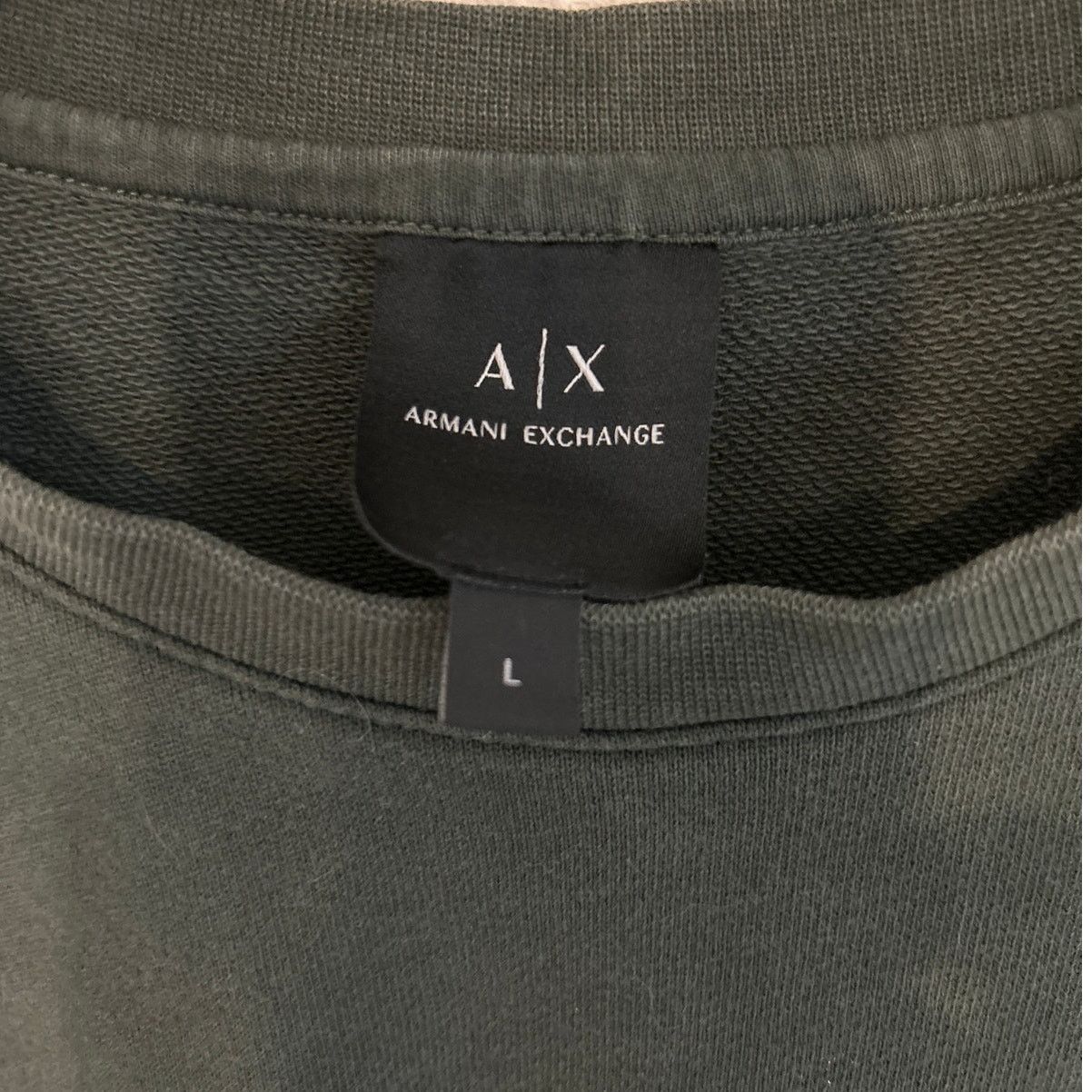 Armani Exchange Armani Exchange AX Adult Logo Sweatshirt MILANO NEW YORK Size US L / EU 52-54 / 3 - 5 Thumbnail