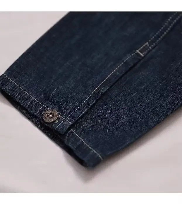 Japanese Brand × Vintage Blue Denim Work Uniform Jacket Size US L / EU 52-54 / 3 - 4 Thumbnail
