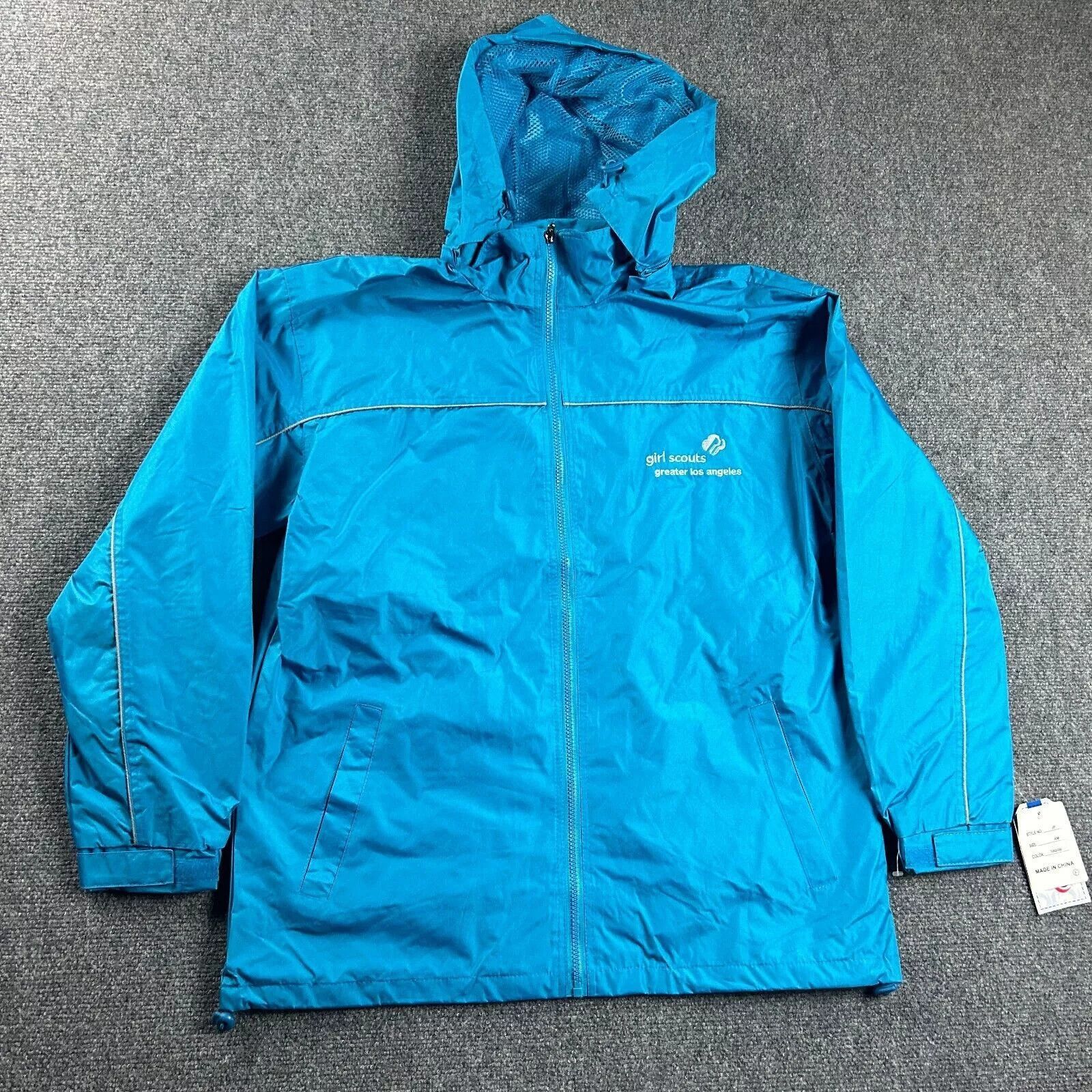Other Girl Scouts Los Angeles Jacket Medium Rain Hooded Water Size M / US 6-8 / IT 42-44 - 1 Thumbnail
