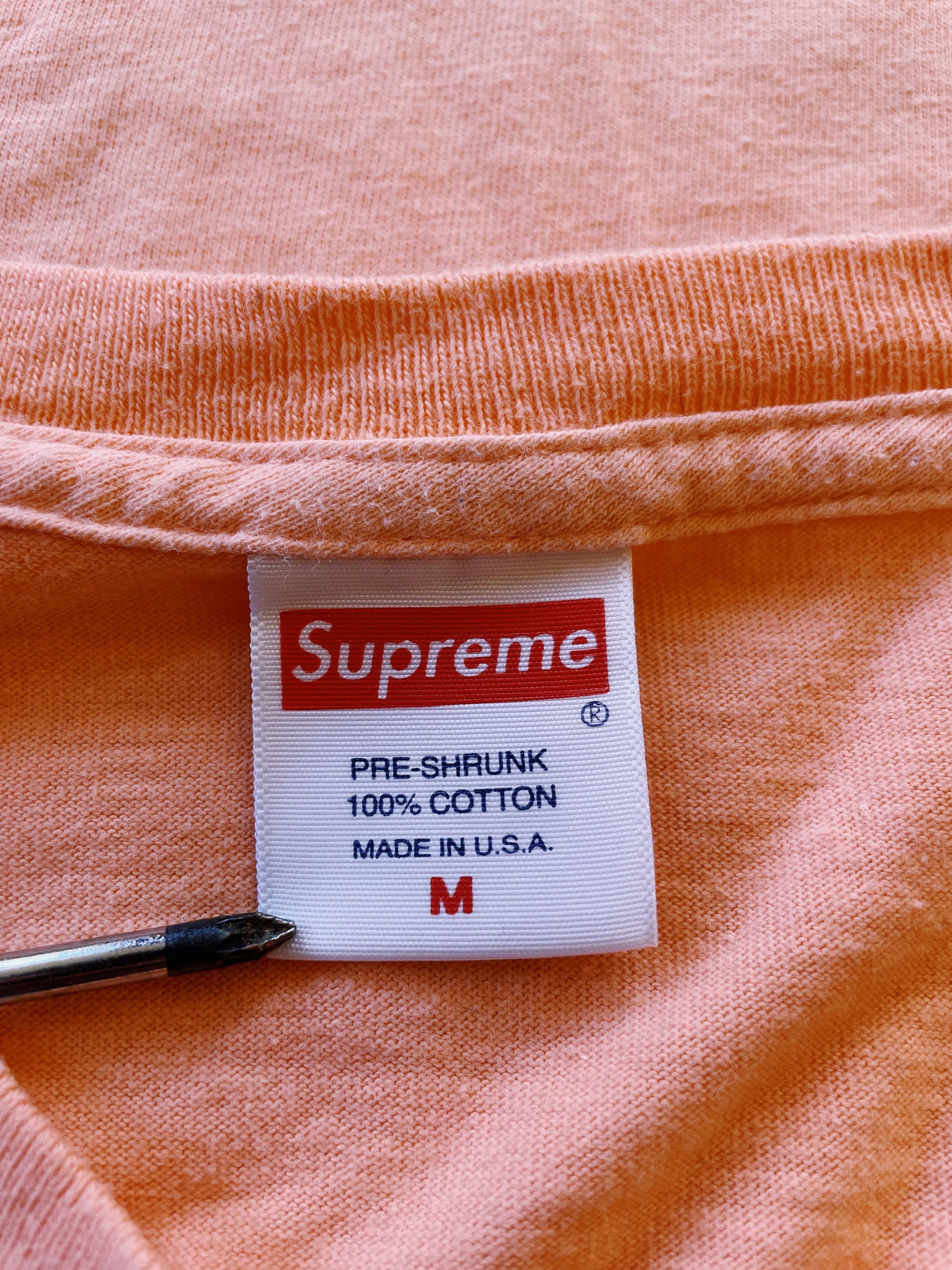 Supreme Supreme Jellyfish T-shirt Peach Size US M / EU 48-50 / 2 - 4 Thumbnail