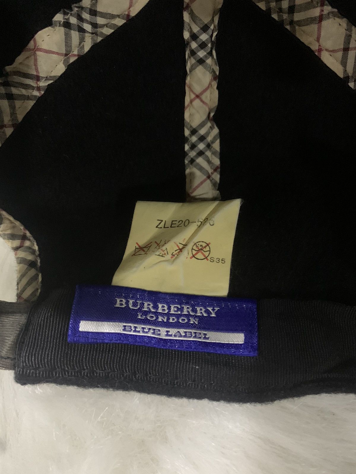 Burberry × Vintage VINTAGE!! Cap Wool BURBERRY Size ONE SIZE - 7 Thumbnail