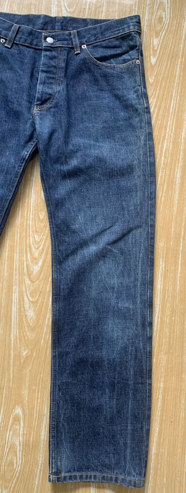 Helmut Lang Rare.. Helmut Lang Classic Raw Denim Pants Size US 32 / EU 48 - 8 Thumbnail
