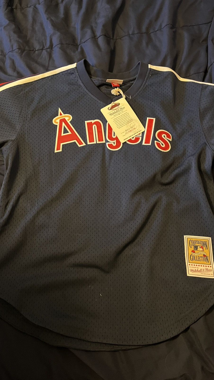 MLB Navy blue and red MLB jersey Size US L / EU 52-54 / 3 - 1 Thumbnail