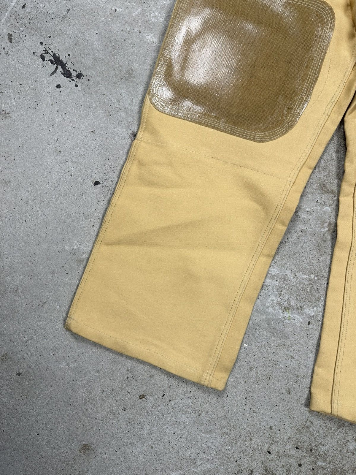Le Laboureur Vintage 80/90s Yellow Workwear Double Knee Pants Size US 32 / EU 48 - 6 Thumbnail