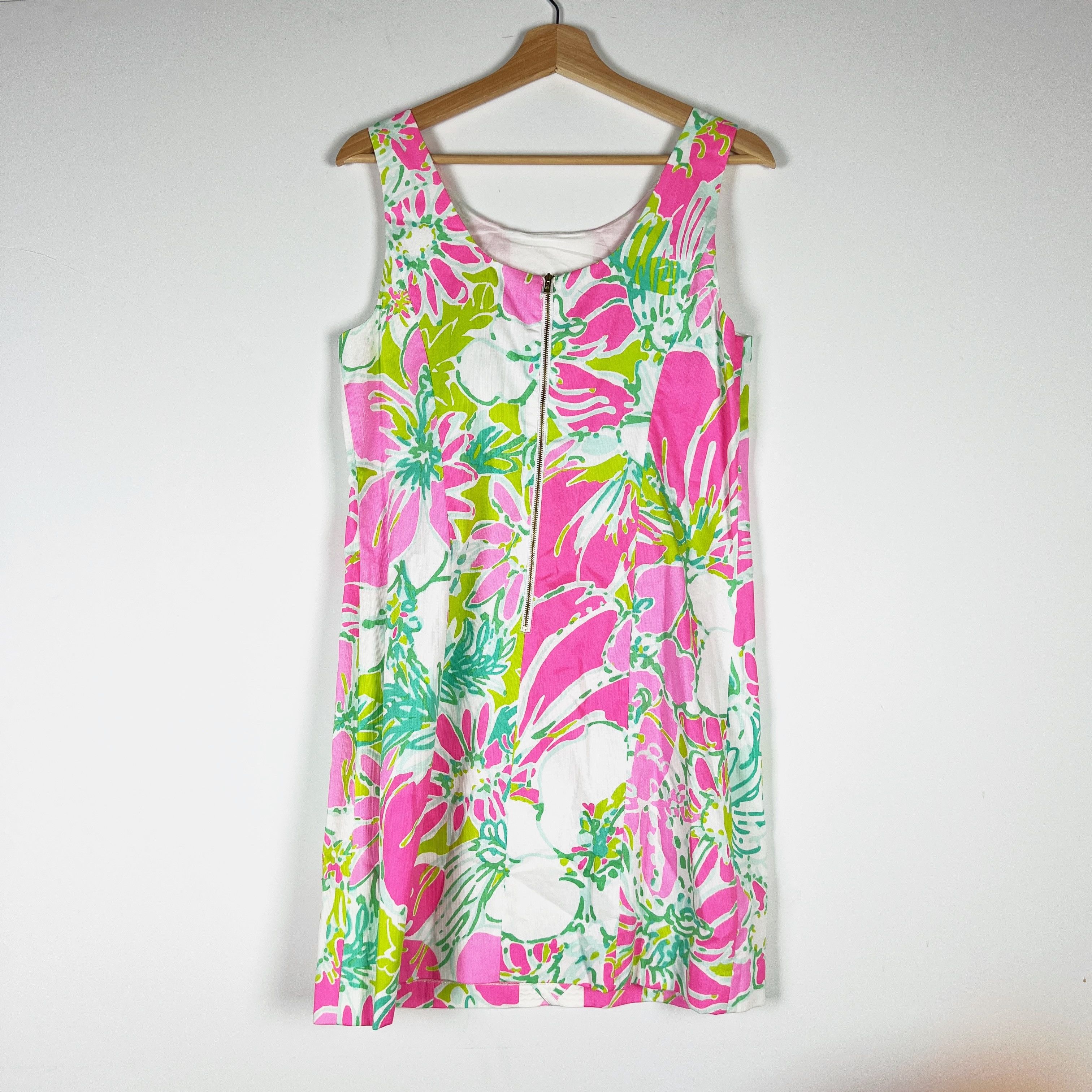 Lilly Pulitzer NEW Lilly Pulitzer Cathy Shift Sleeveless Size M / US 6-8 / IT 42-44 - 4 Thumbnail