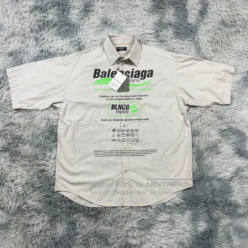 Balenciaga Balenciaga Button-down Shirt Size US XS / EU 42 / 0 - 1 Thumbnail