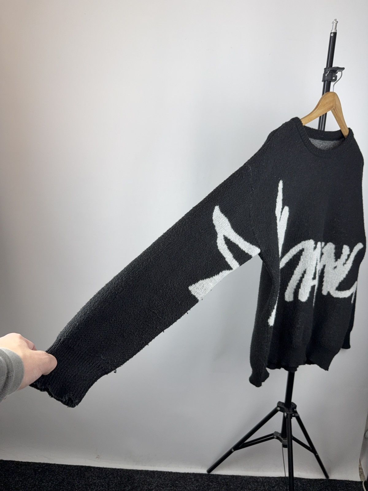 Japanese Brand VTG 90s Avant Garde Sweater Unisex Y2K Japan style Size US L / EU 52-54 / 3 - 4 Thumbnail