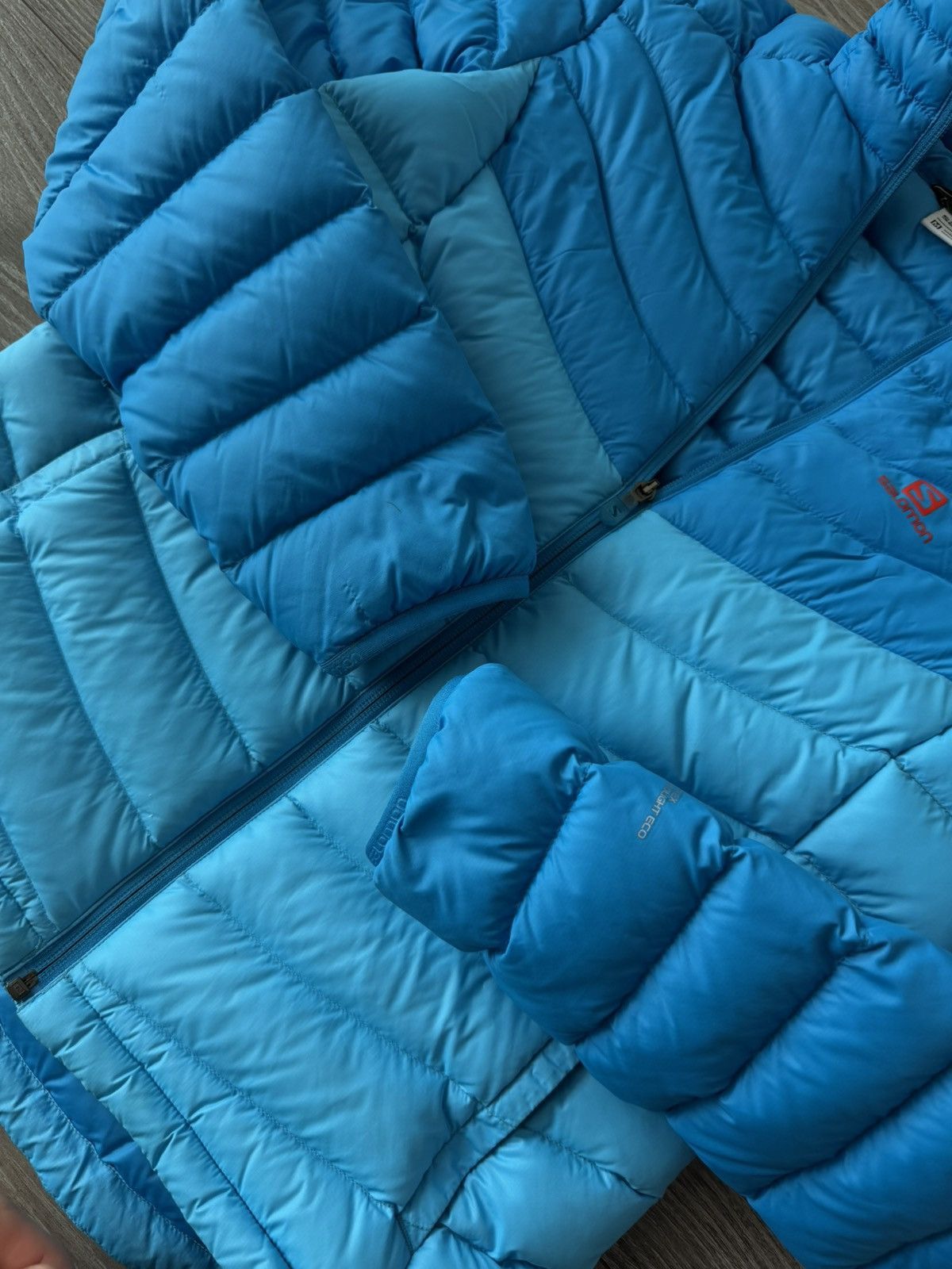 Salomon Salomon Pertex Microlight Eco Insulated Hood Jacket Size M / US 6-8 / IT 42-44 - 8 Thumbnail