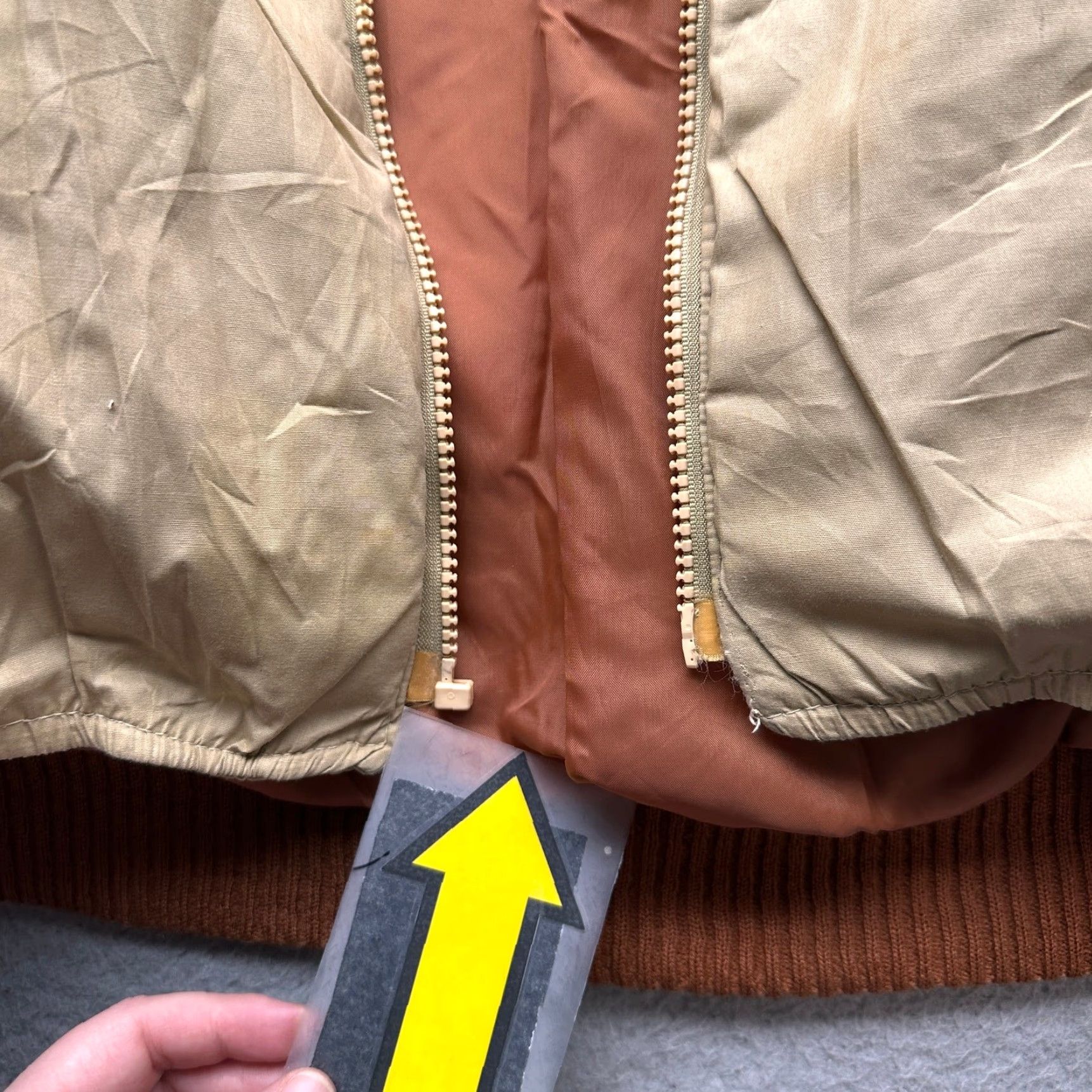 Ben Sherman VINTAGE Bermans Suede Leather Heavy Hooded Jacket Mens L Brown Bomber Jacket Size US L / EU 52-54 / 3 - 7 Thumbnail