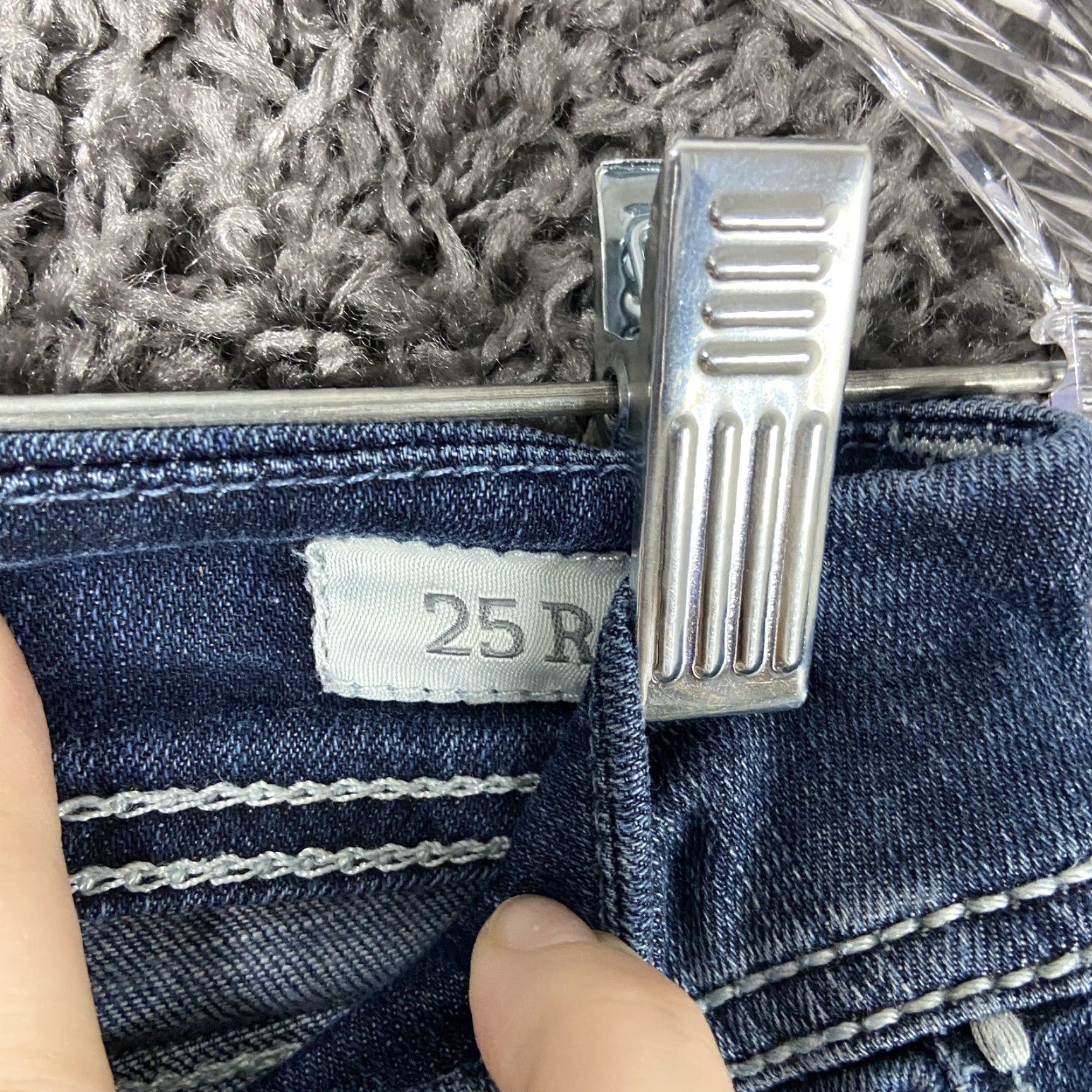 Madison VINTAGE Addison Denim Jeans Women Bootcut 25R Blue Heavy Stitch Denim Jeans Womens 25 Regular Blue Jeans Women’s 25R Womens Jeans Size 42" / US 20 - 7 Thumbnail