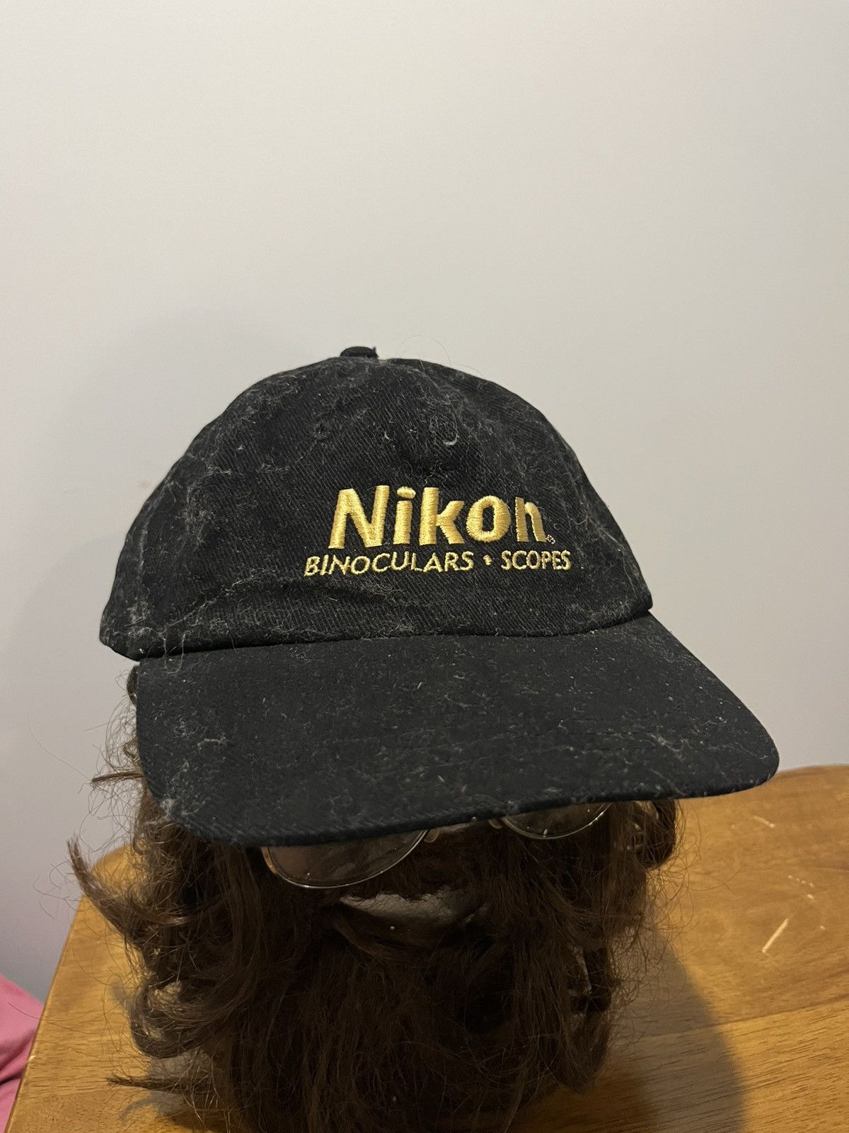 Nikon Vintage USA Nikon Cameras Promo Black Snapback Hat Size ONE SIZE - 4 Thumbnail