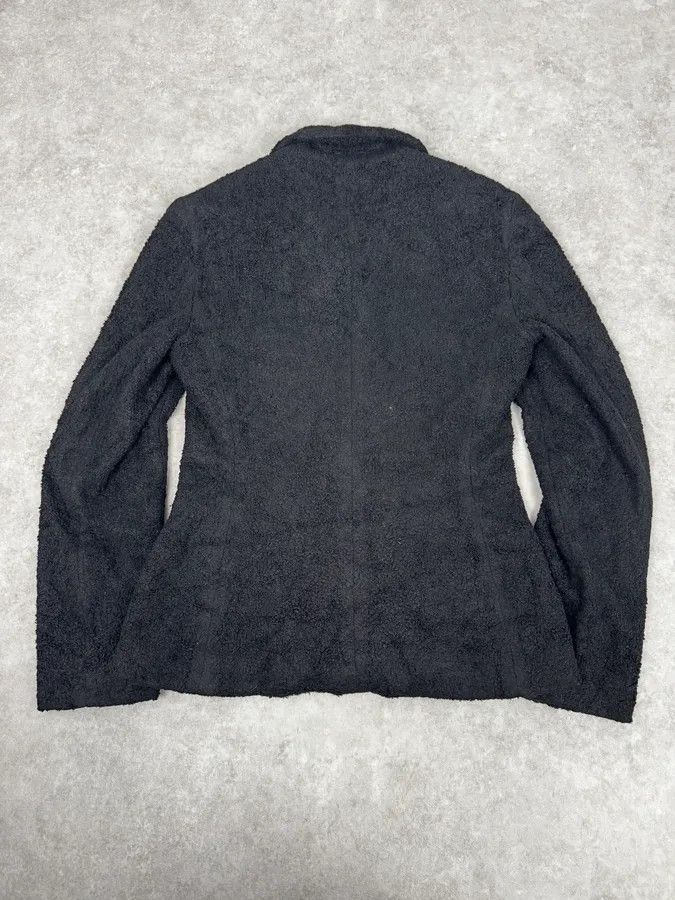 Dolce & Gabbana 2000s Dolce & Gabbana Black Fur Blazer Jacket Size S / US 4 / IT 40 - 4 Thumbnail