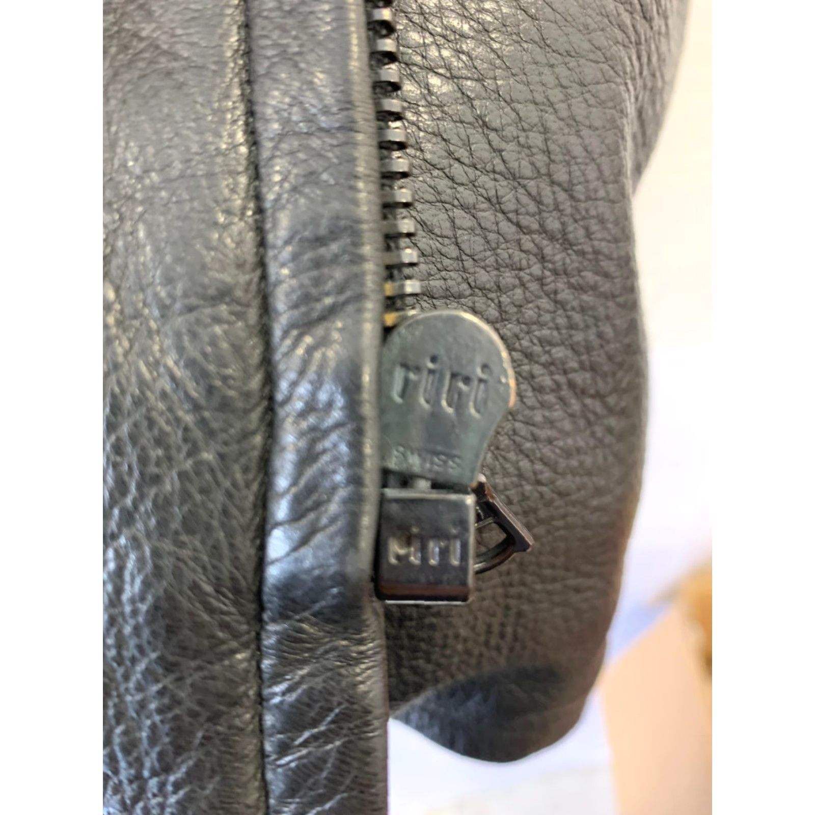 Vintage VINTAGE Seraphin Paris Leather Jacket Men’s XL Oversized Black Leather Coat - Classic Zip Front, Made in France Size US XL / EU 56 / 4 - 7 Thumbnail