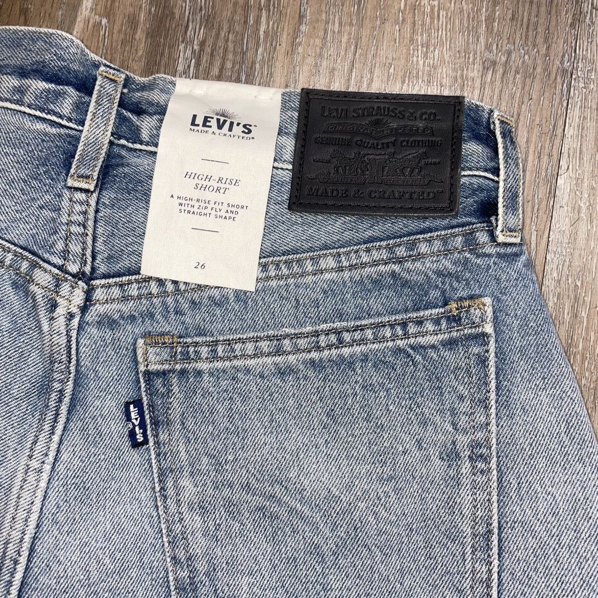 Levi's Made & Crafted BNWT Levis Made Crafted Cropped Denim Shorts Womens 26 NEW Size 26" / US 2 / IT 38 - 6 Thumbnail