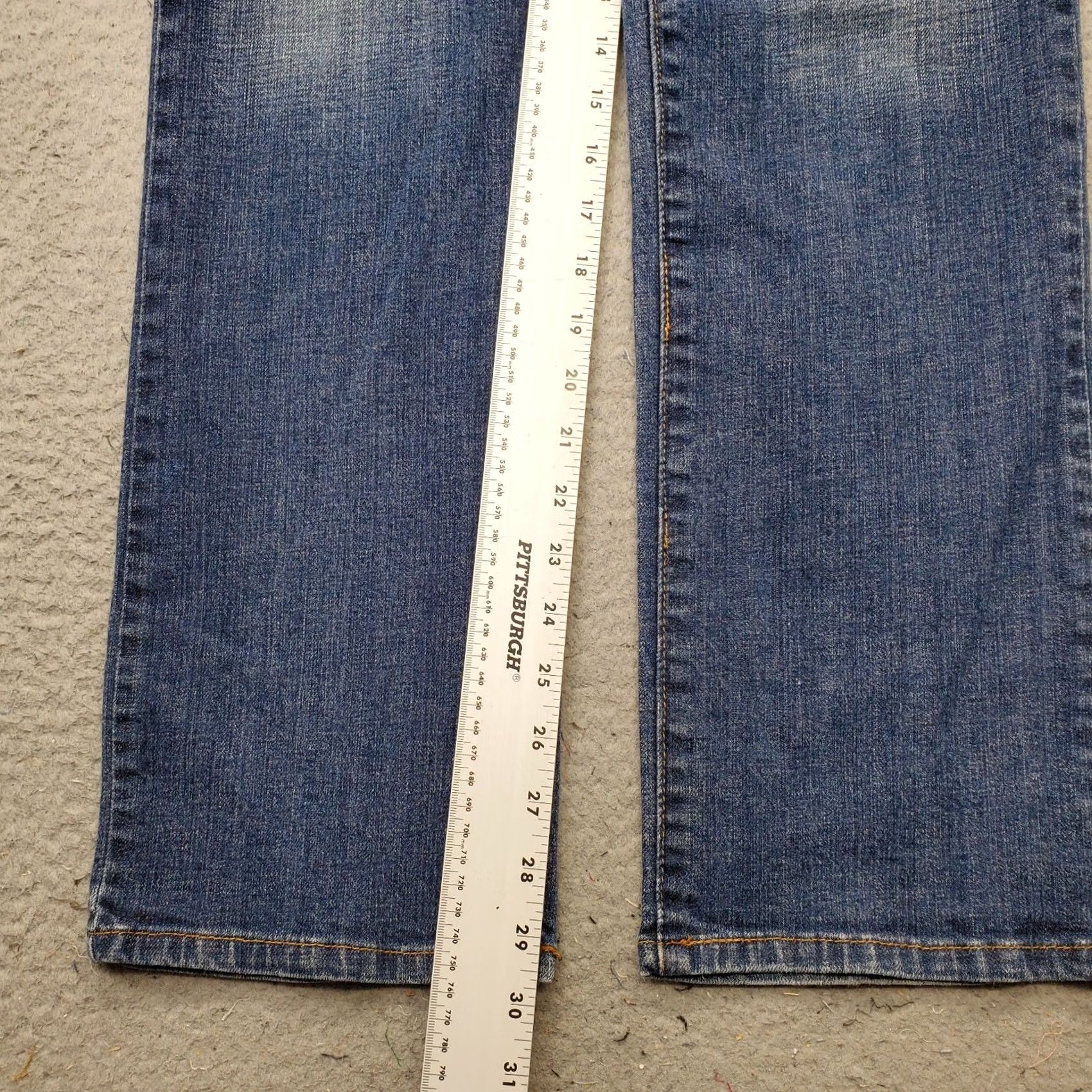 Levi's Levi's 505 Straight Leg Jeans Womens 10 Blue Denim Red Tab Faded Streetwear Jeans Size 32" / US 10 / IT 46 - 4 Thumbnail