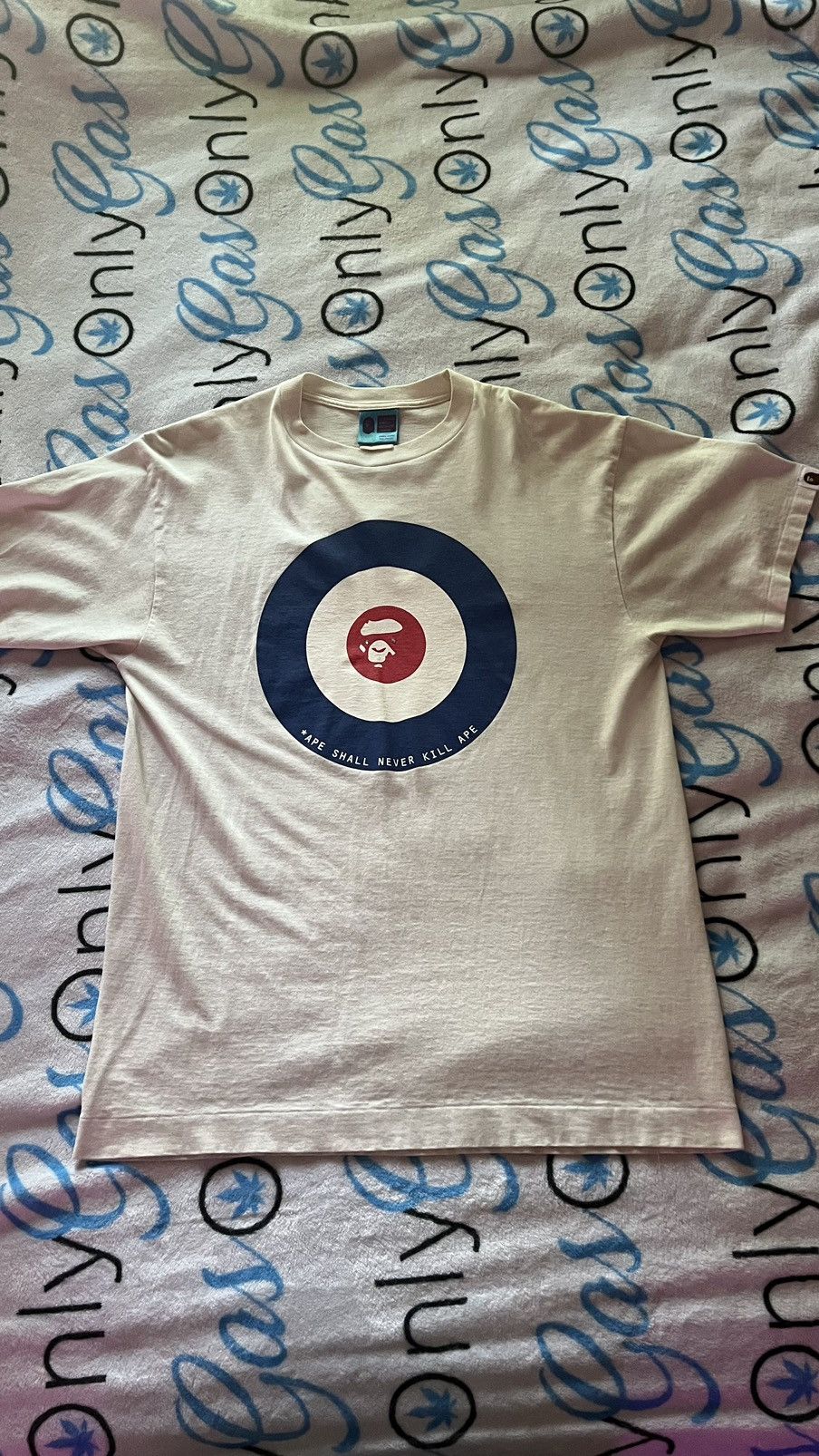 Bape Swarovski Target Tee