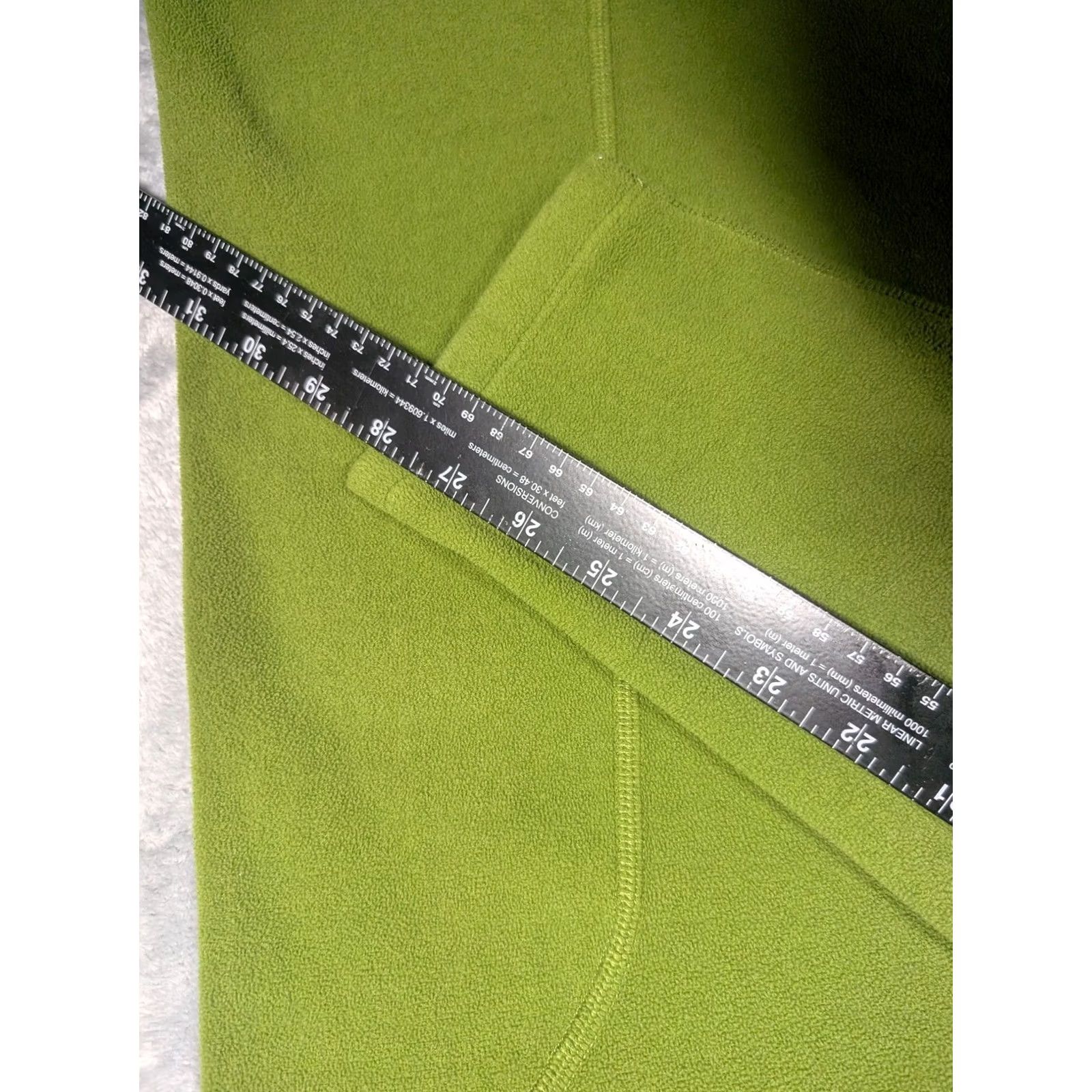 Eddie Bauer Eddie Bauer Pullover Mens XLT Green Fleece 1/4 Zip Raglan Sleeves Hiking Pocket Chest Mock Neck Deer? Size US XL / EU 56 / 4 - 4 Thumbnail