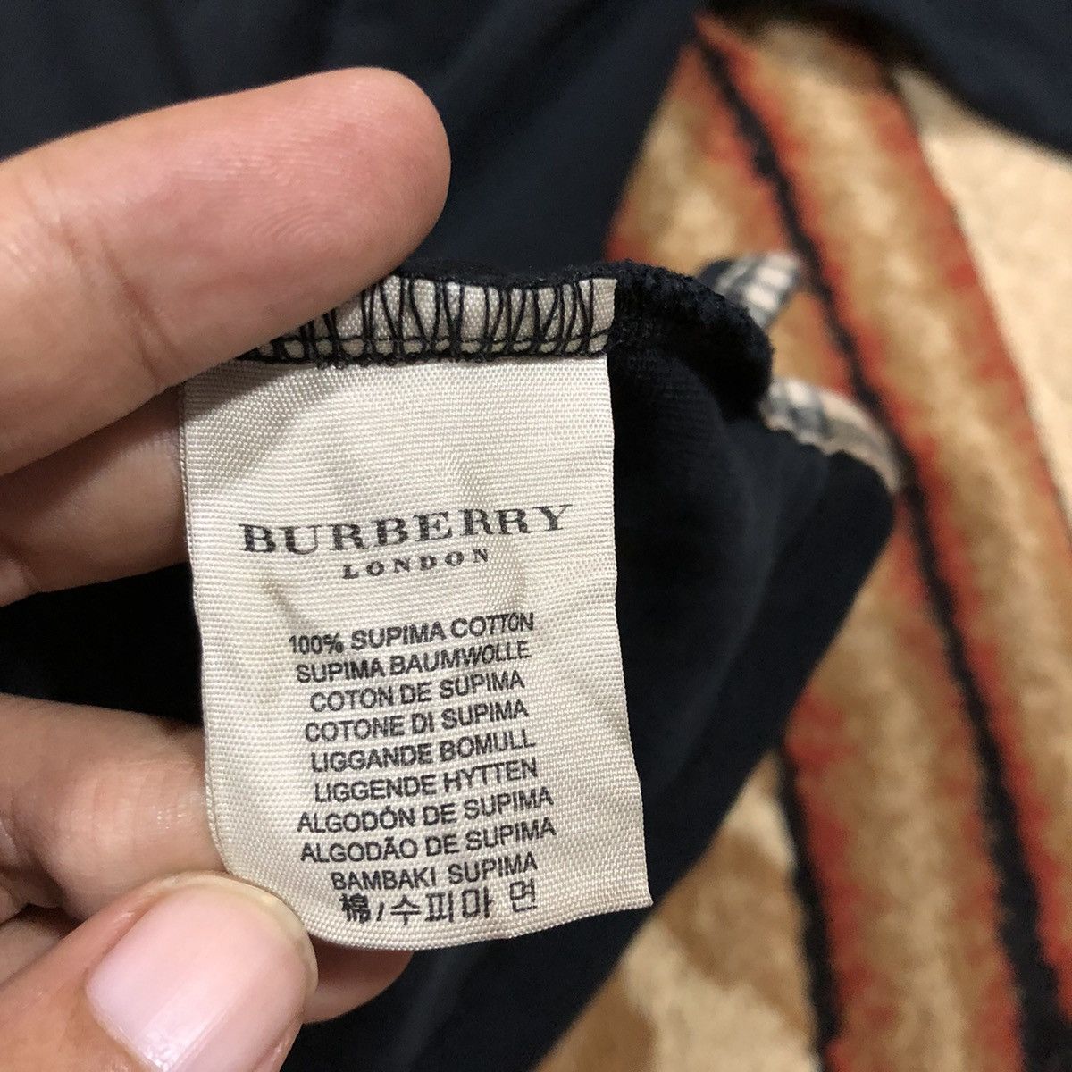 Burberry Vintage Thrashed Faded Burberry Novacheck Longsleeve Shirt Size US XL / EU 56 / 4 - 8 Thumbnail