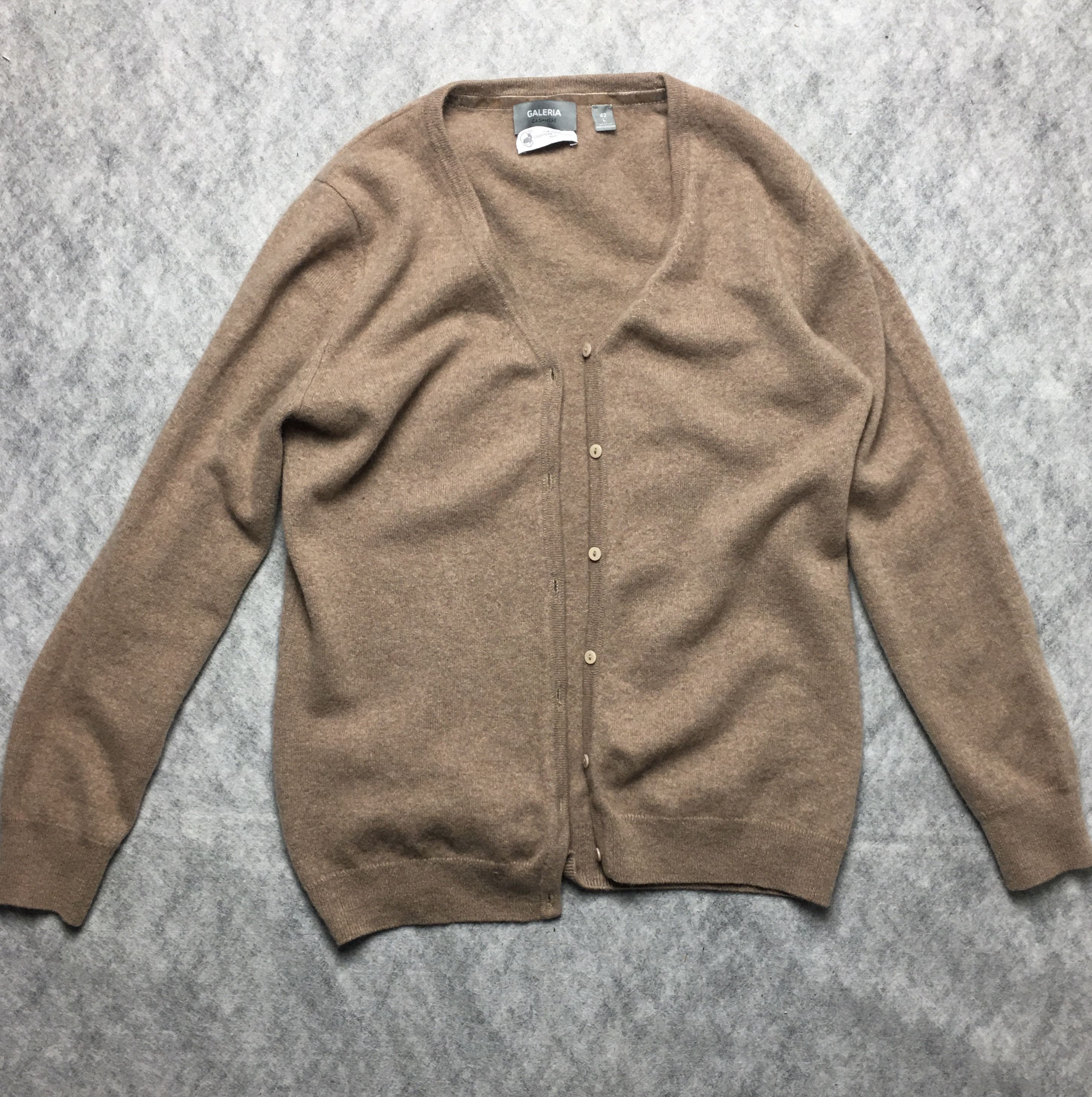 Other GALERIA Cashmere Cardigan Sweater Size EU42/ L Size S / US 4 / IT 40 - 5 Thumbnail