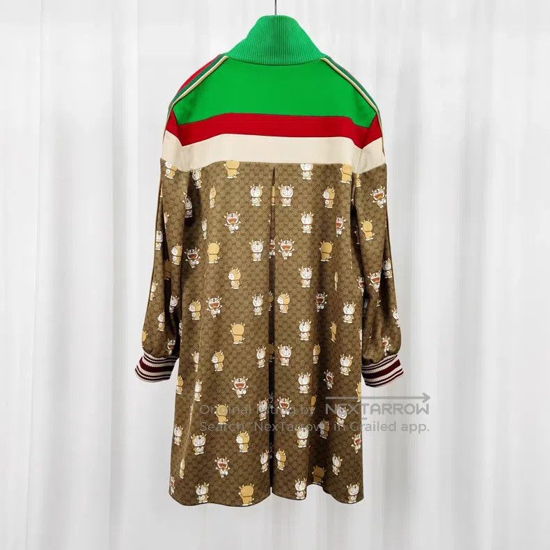 Gucci Gucci Old-fashioned full-printed webbing dress Size S / US 4 / IT 40 - 2 Thumbnail