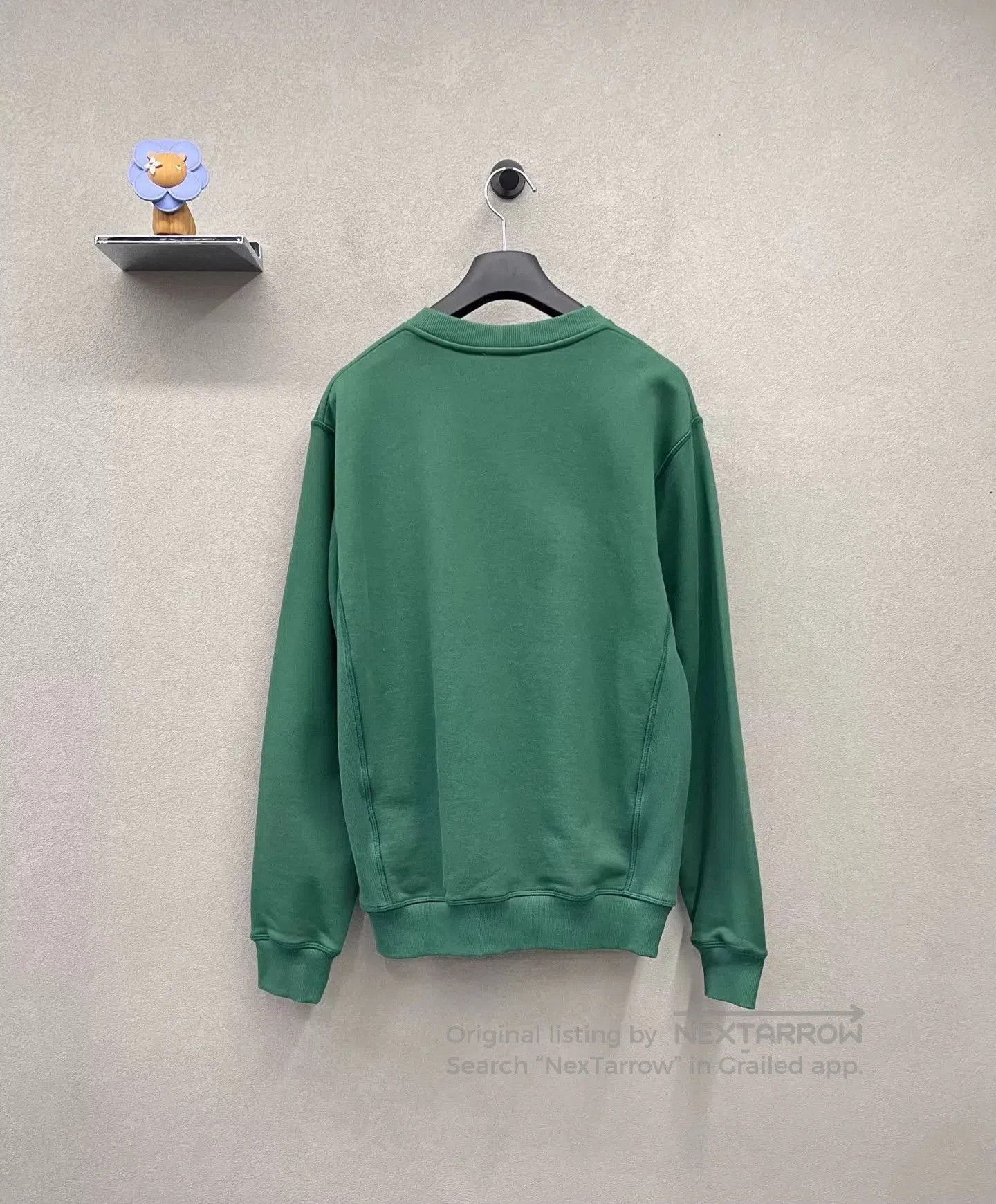 Dior Green Embroidered Long Sleeve Sweatshirt. Size US S / EU 44-46 / 1 - 2 Thumbnail