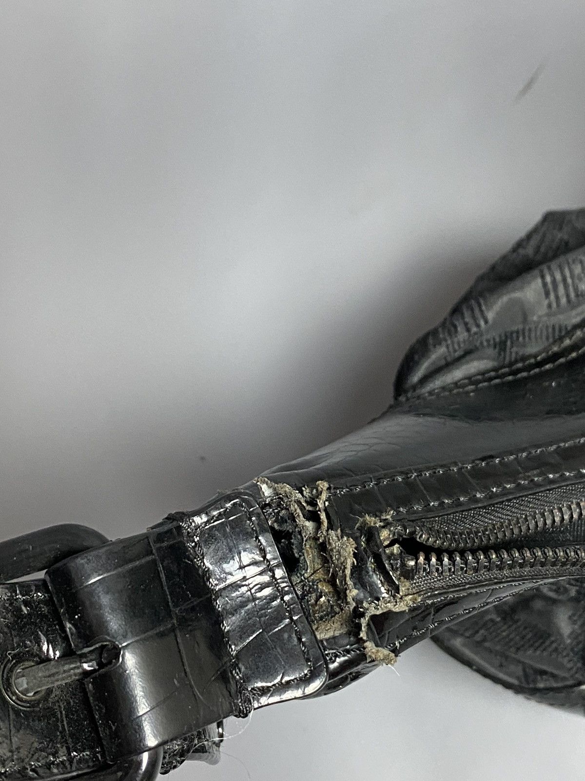 Just Cavalli Just Cavalli Shoulder Bag Black Monogram Leather trim Detail Size ONE SIZE - 3 Thumbnail
