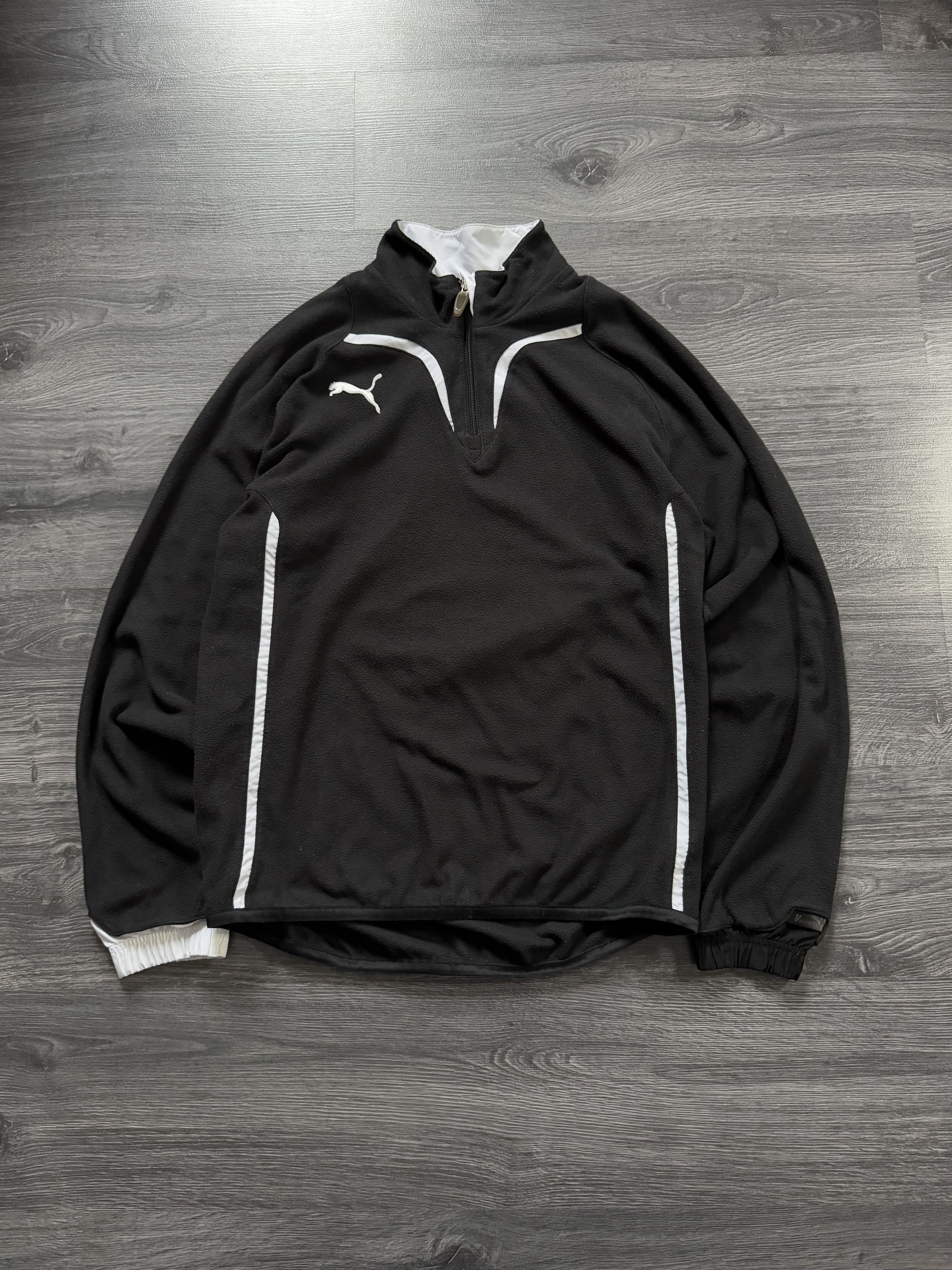 Puma Vintage Puma Halfzipper Fleece Jacket Size US M / EU 48-50 / 2 - 1 Thumbnail