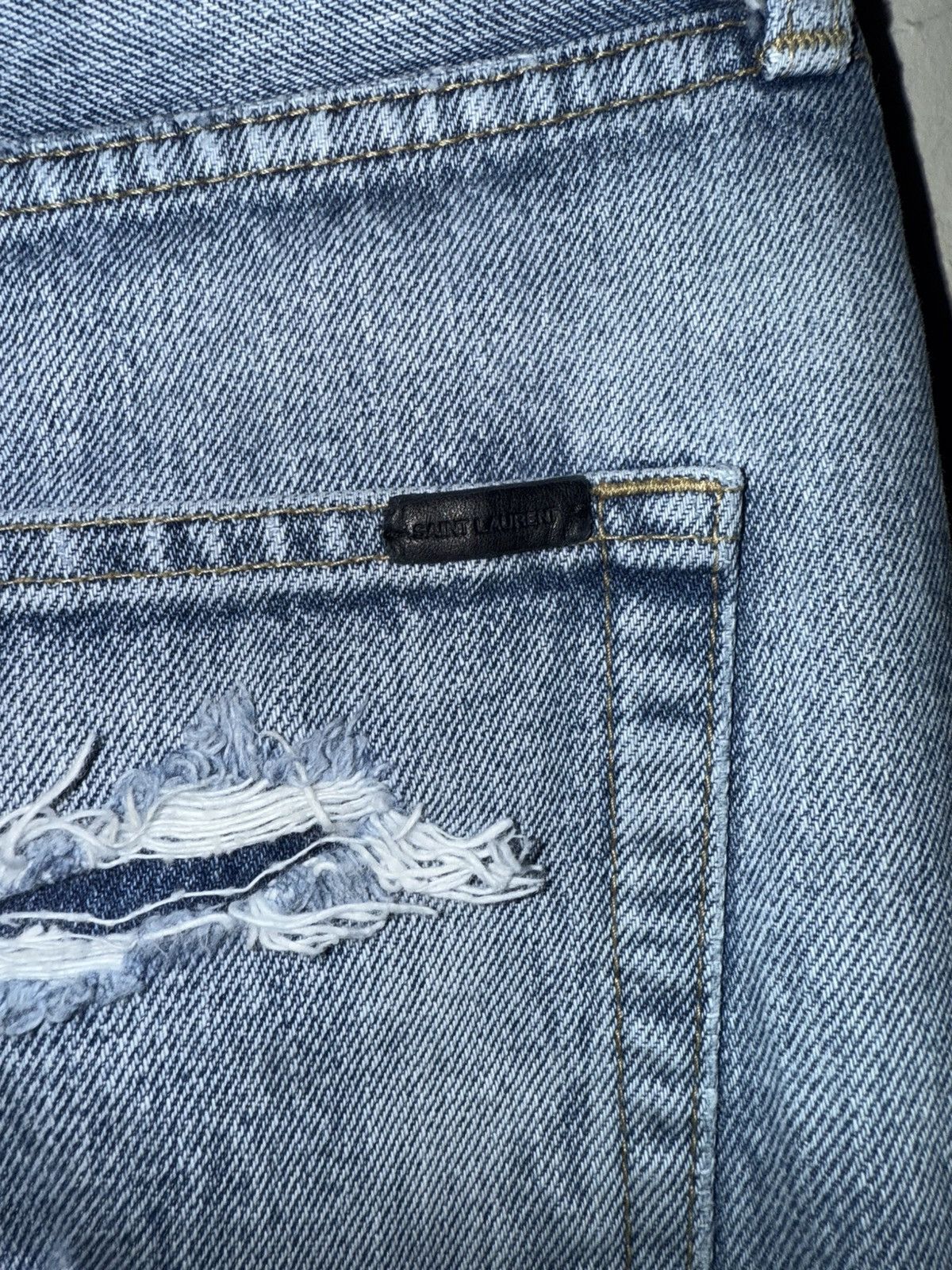 Saint Laurent Paris Saint Laurent Slim Fit Denim Size US 28 / EU 44 - 4 Thumbnail