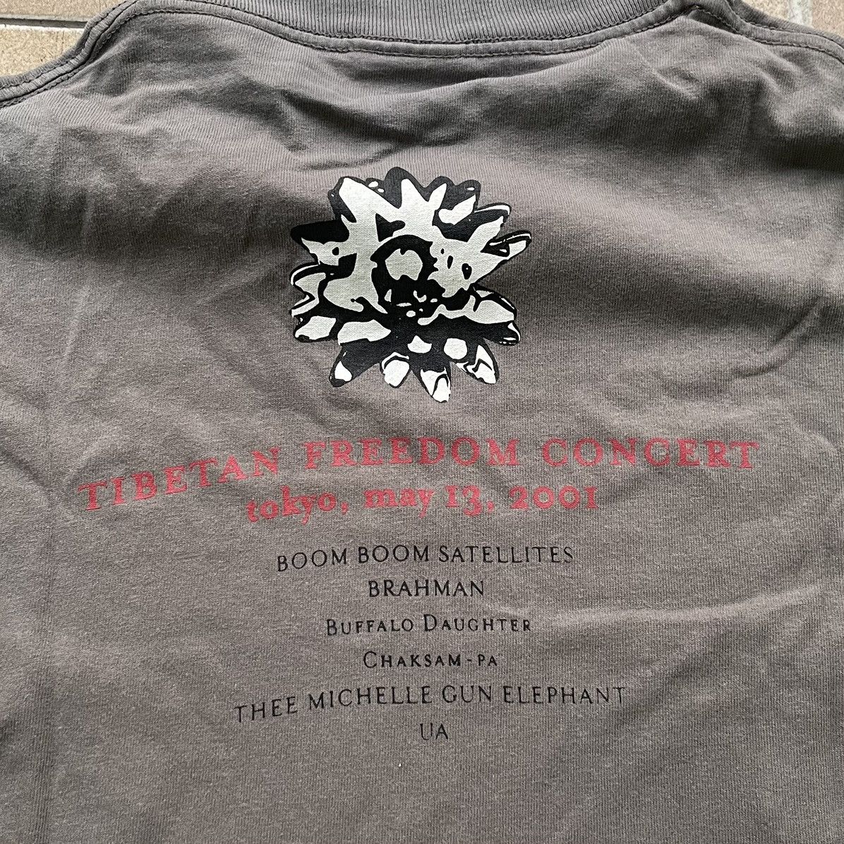 Band Tees Tibetan Freedom Concert, Tokyo, Japan 2001 T-Shirt Vintage Size US L / EU 52-54 / 3 - 5 Thumbnail
