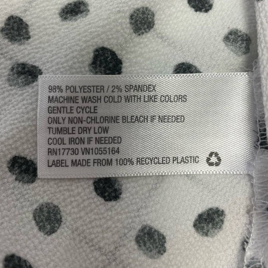 H&M 2 Merona Medium H&M Sleeveless Polka Dot Button Up Tank Tops Size M / US 6-8 / IT 42-44 - 7 Thumbnail