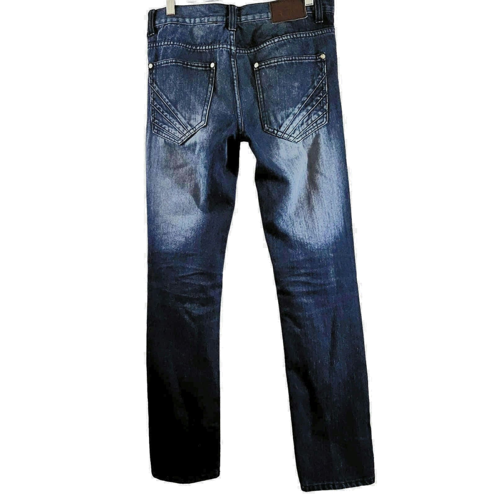Other VTG EUC Old Skool Straight Leg Jeans Sz. 30X31 Dark Wash Size US 30 / EU 46 - 9 Thumbnail