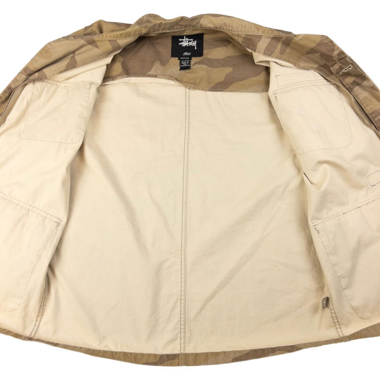 Stussy Vintage Stussy Camo Button Up Jacket Size L Size US L / EU 52-54 / 3 - 4 Thumbnail